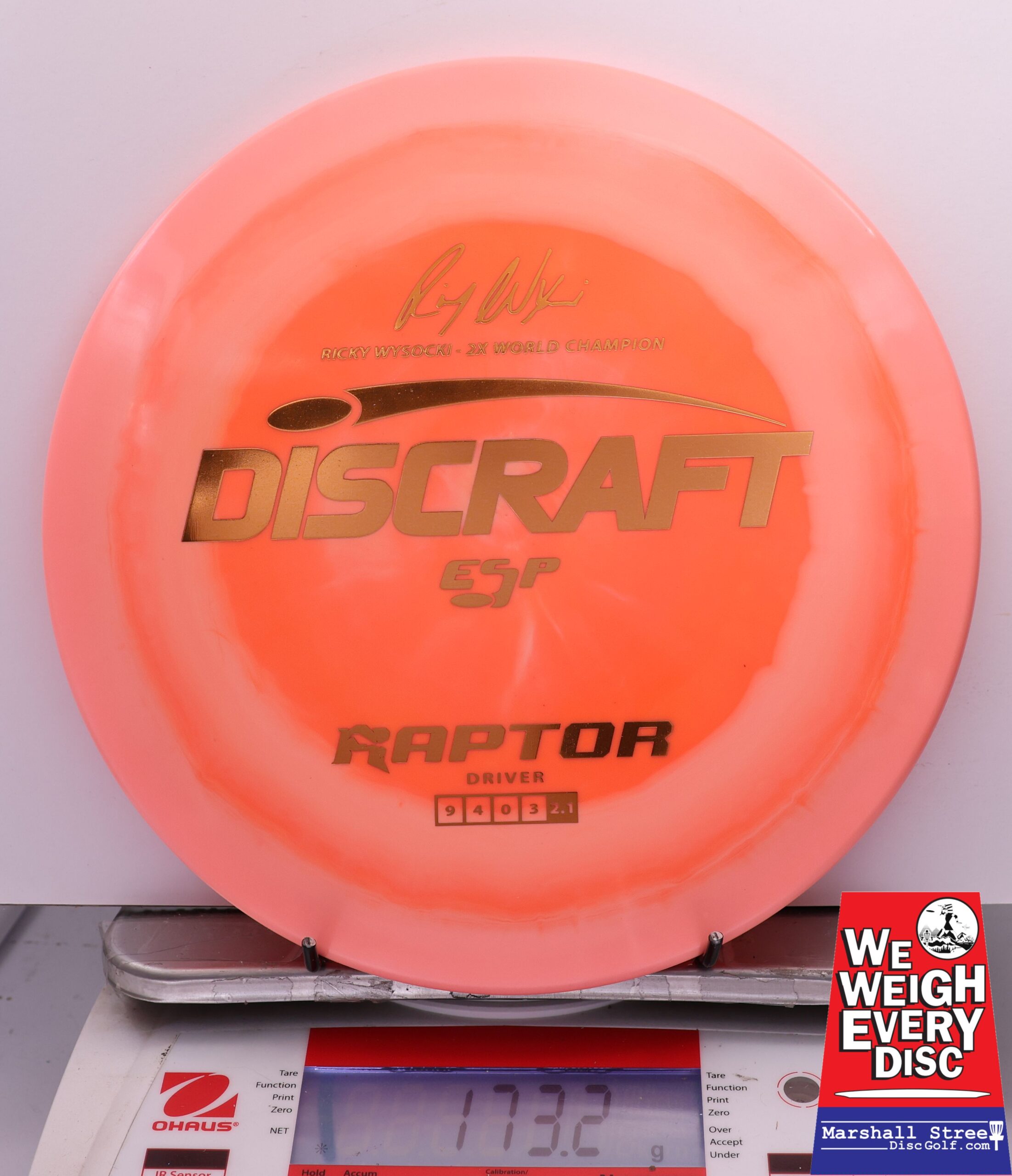 443210 ESP Raptor, Ricky Wysocki 2X - #633 Orange, 173