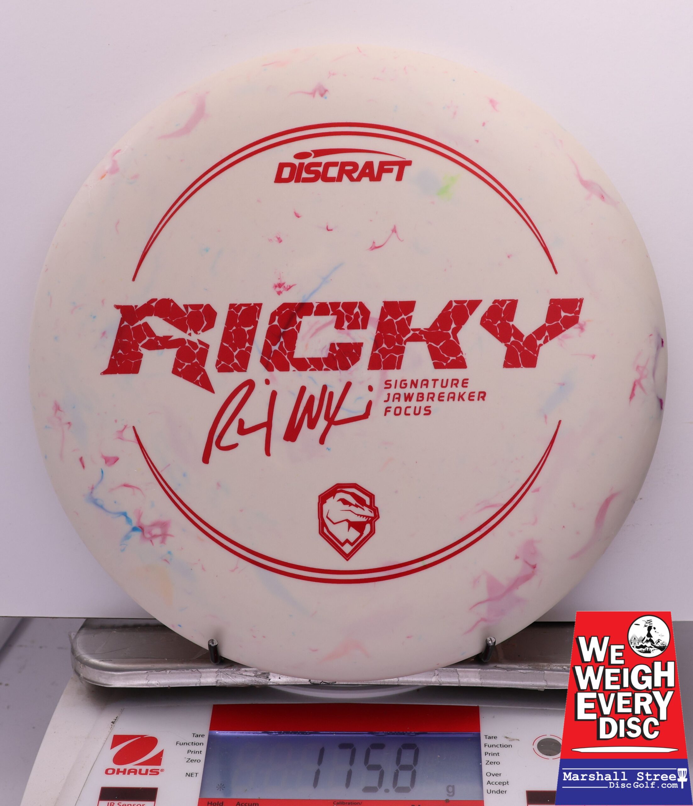443361 Jawbreaker Focus, Ricky Wysocki Signature Line - #634 Jawbreaker White, 176