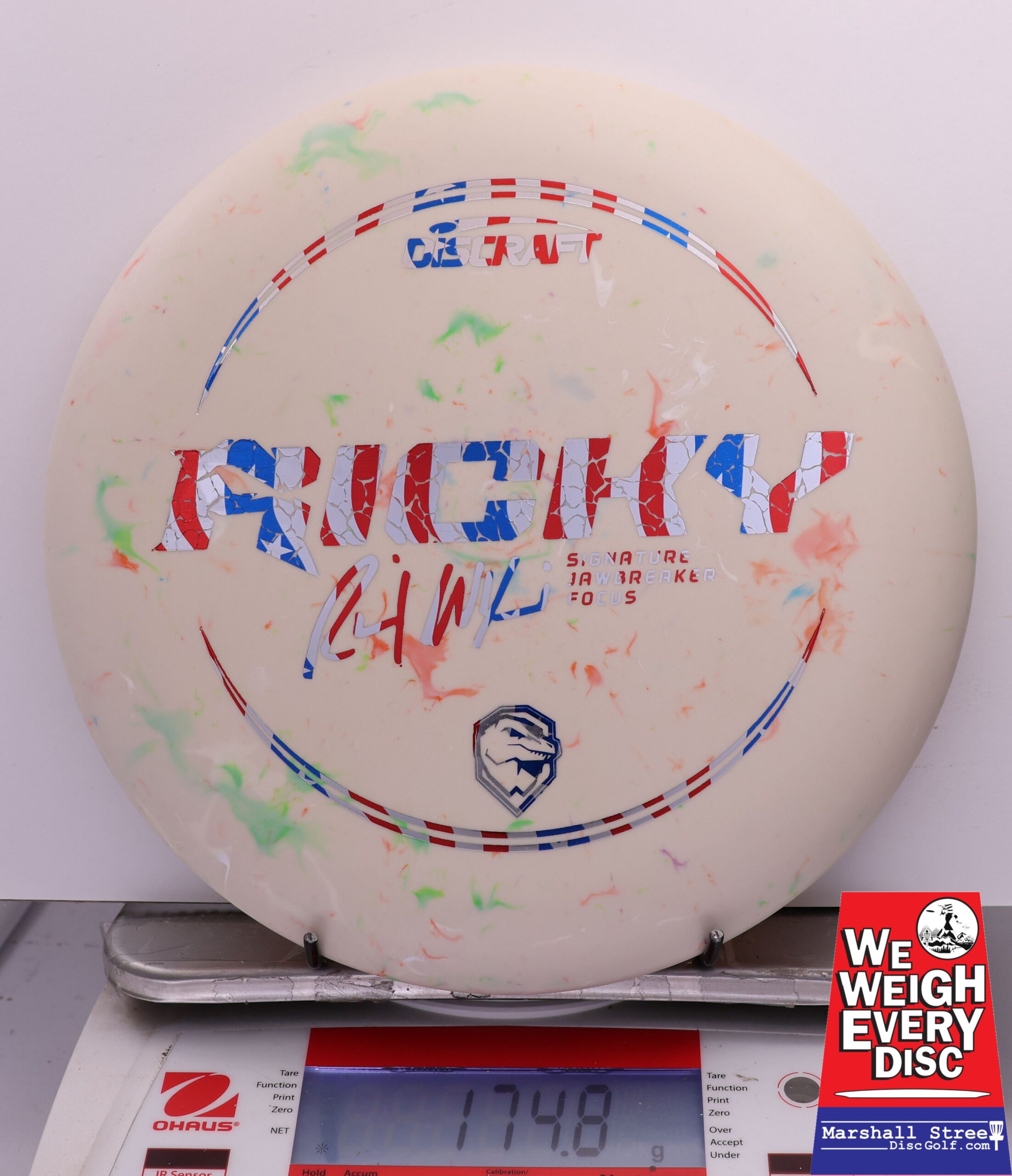 443367 Jawbreaker Focus, Ricky Wysocki Signature Line - #640 Jawbreaker White, 175