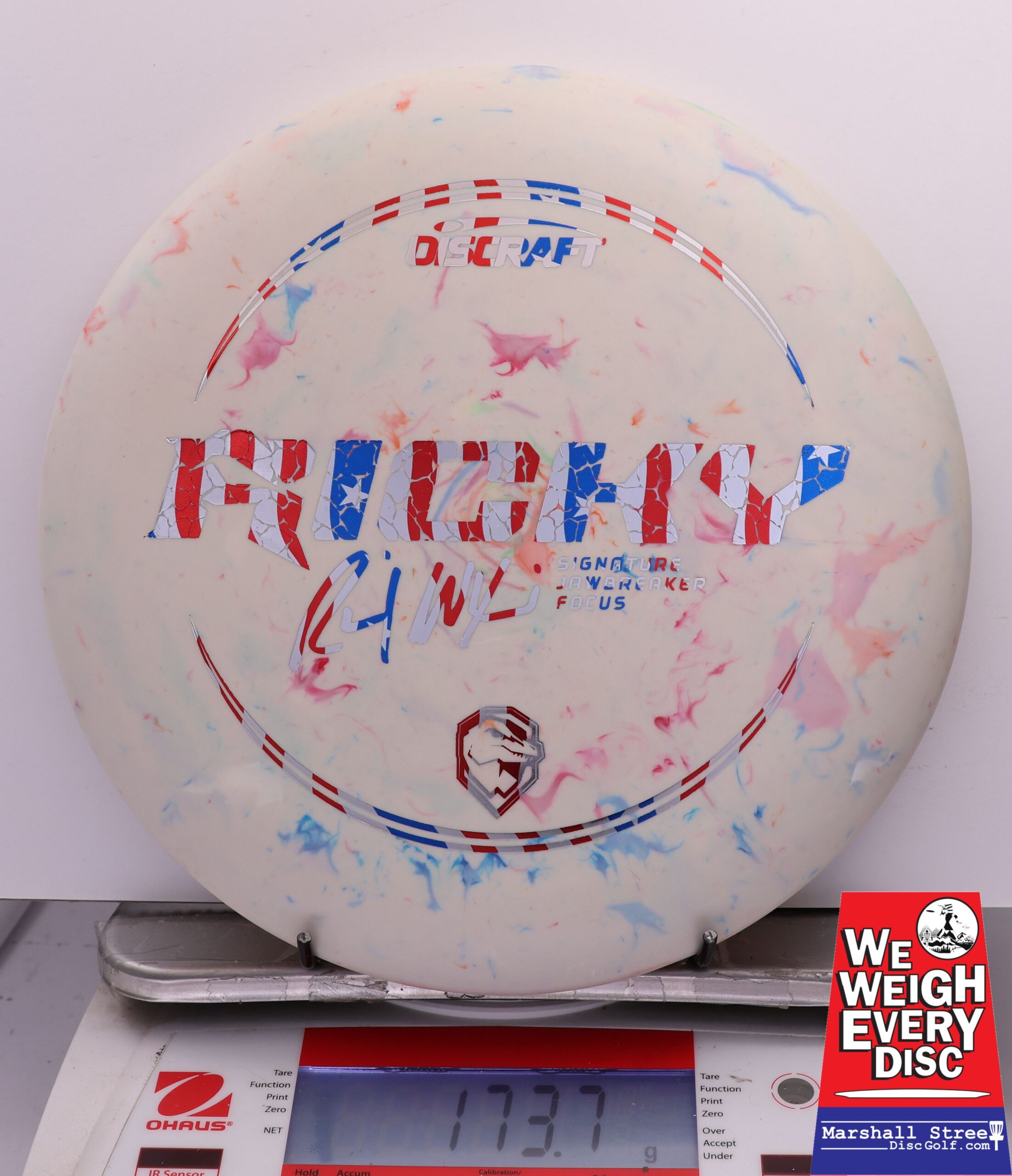 443381 Jawbreaker Focus, Ricky Wysocki Signature Line - #654 Jawbreaker White, 174