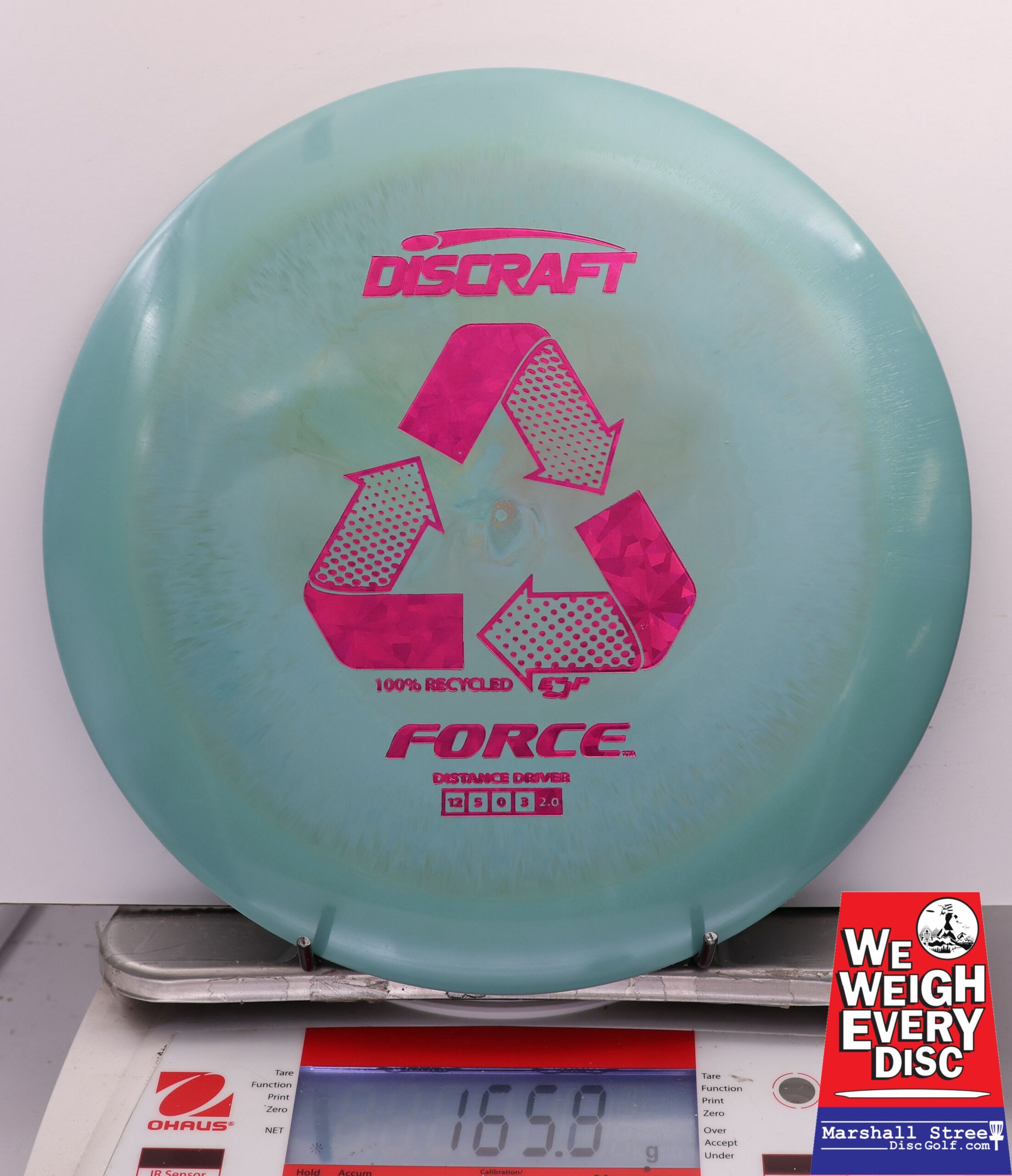 443590 Recycled ESP Force - #626 Aqua, 166
