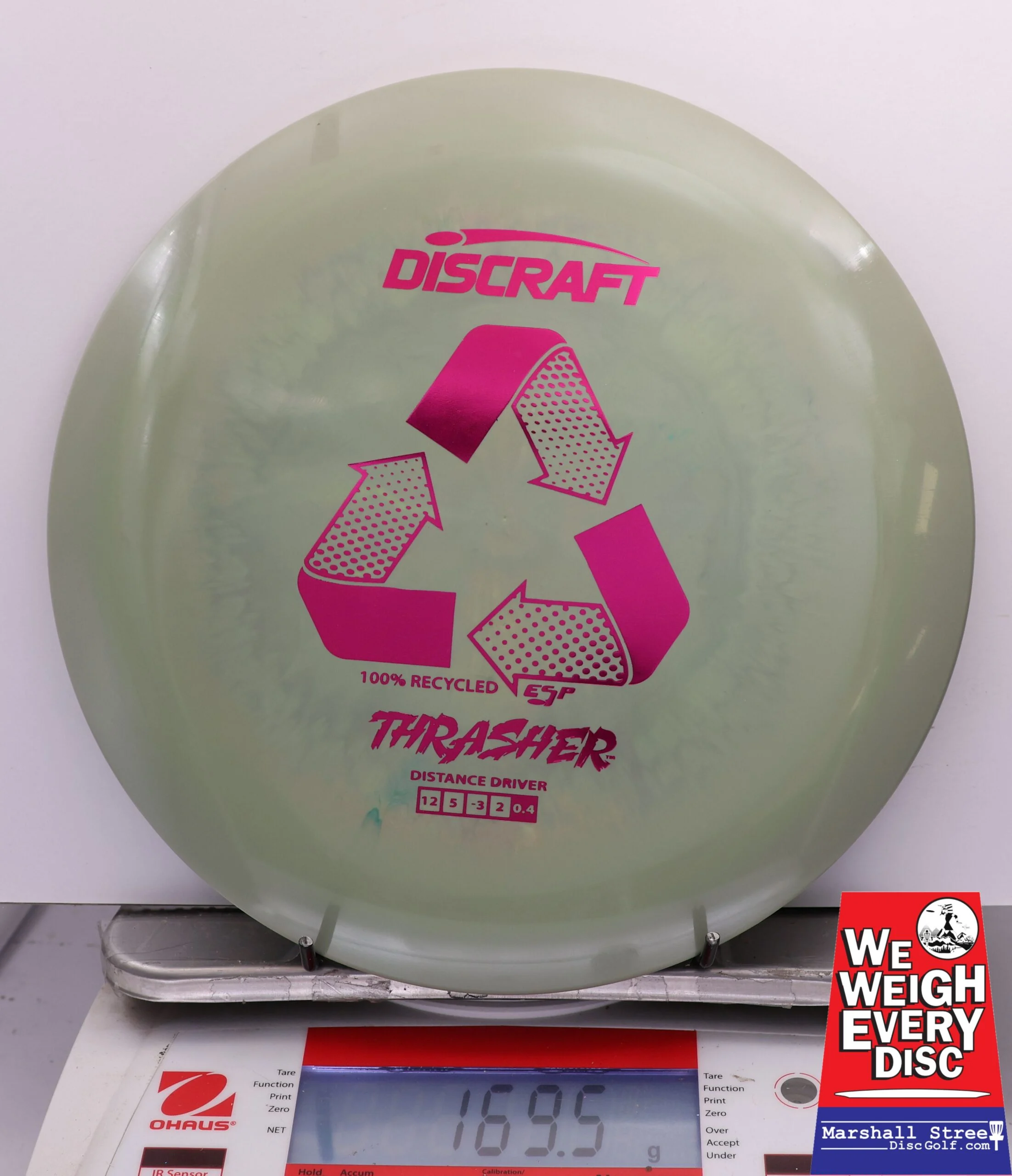 443645 Recycled ESP Thrasher - #624 PaleGreen, 170