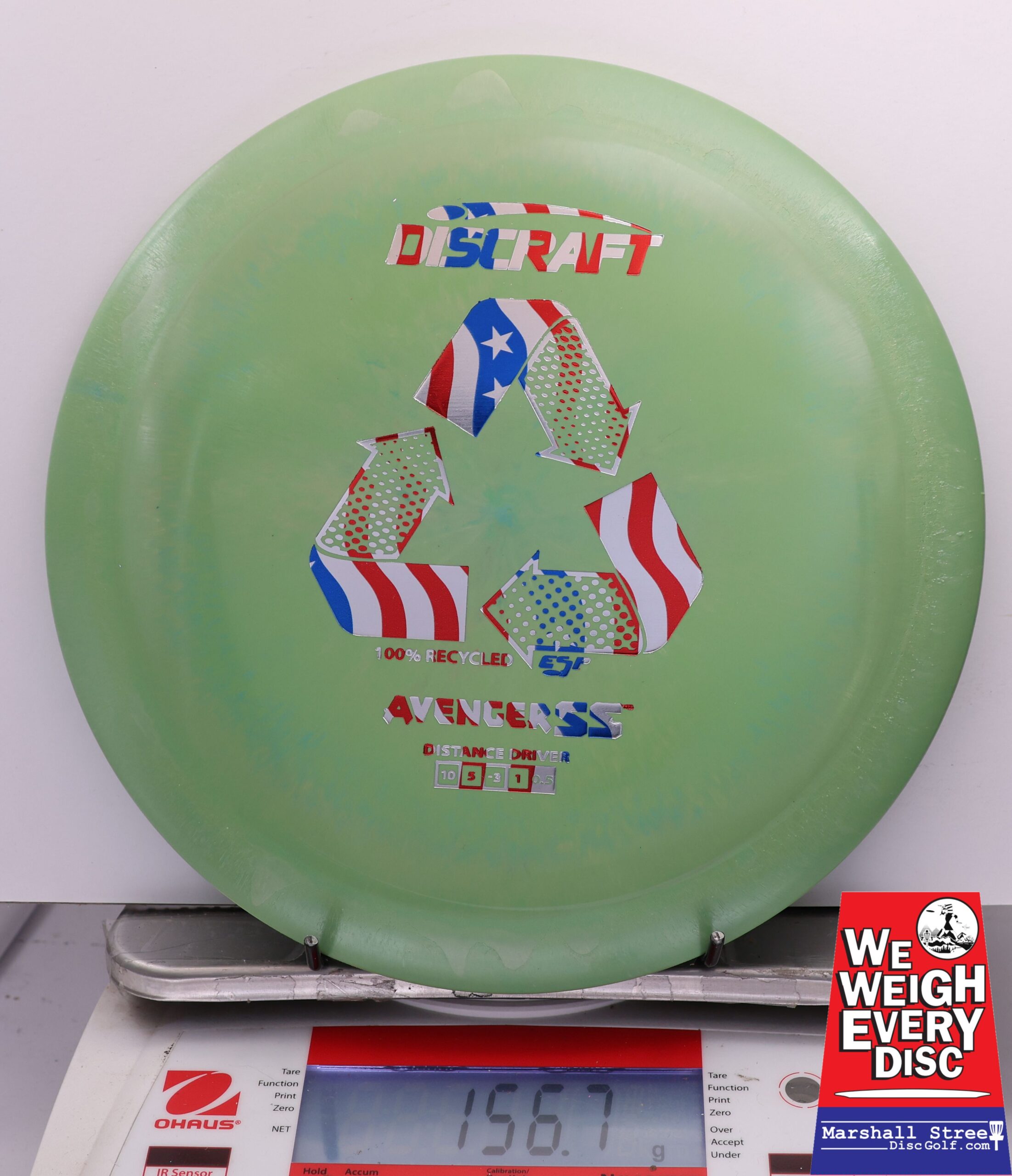 443661 Recycled ESP Avenger SS - #622 Green, 157