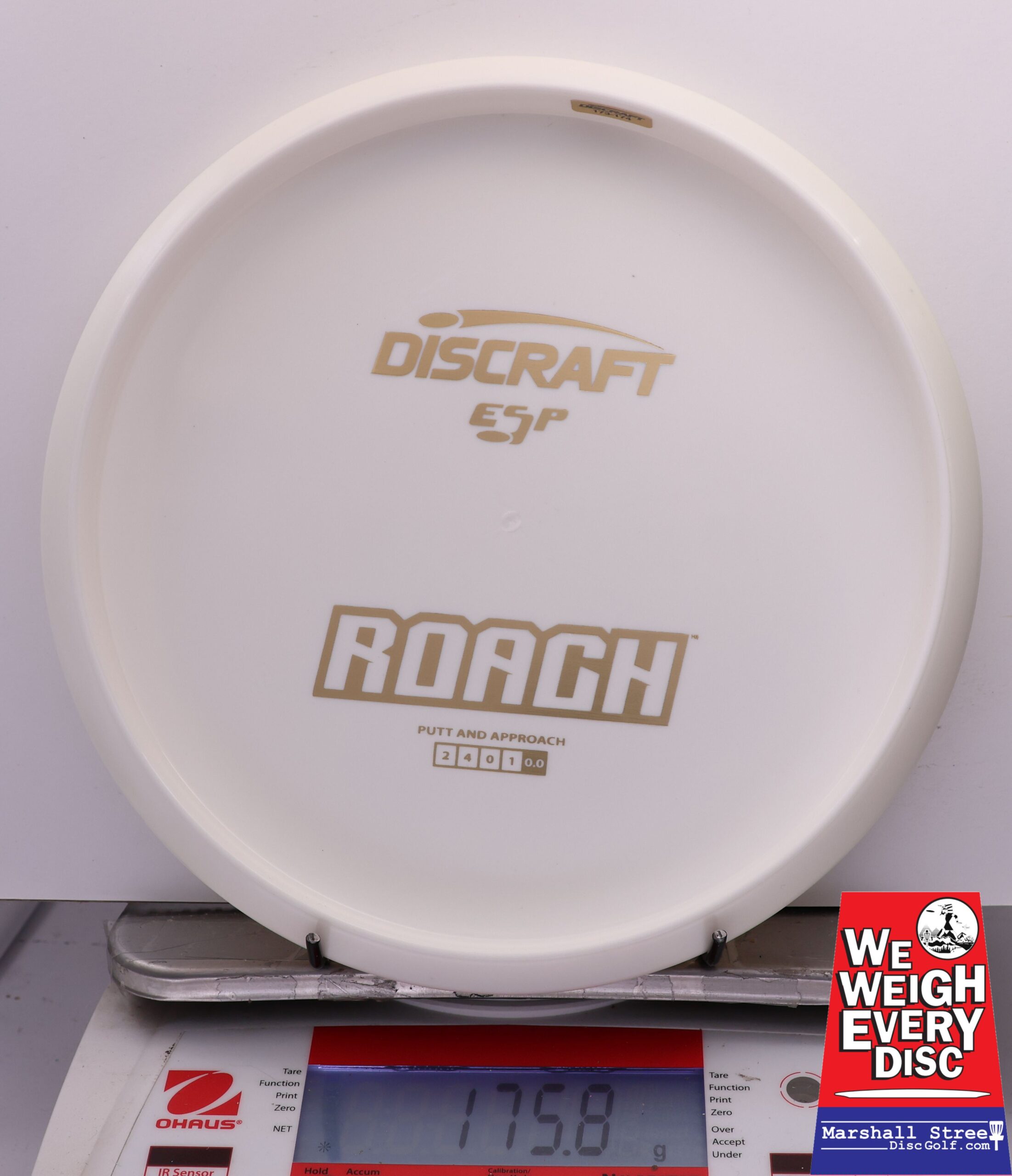 443786 ESP Roach, Bottom Stamp - #620 White, 176