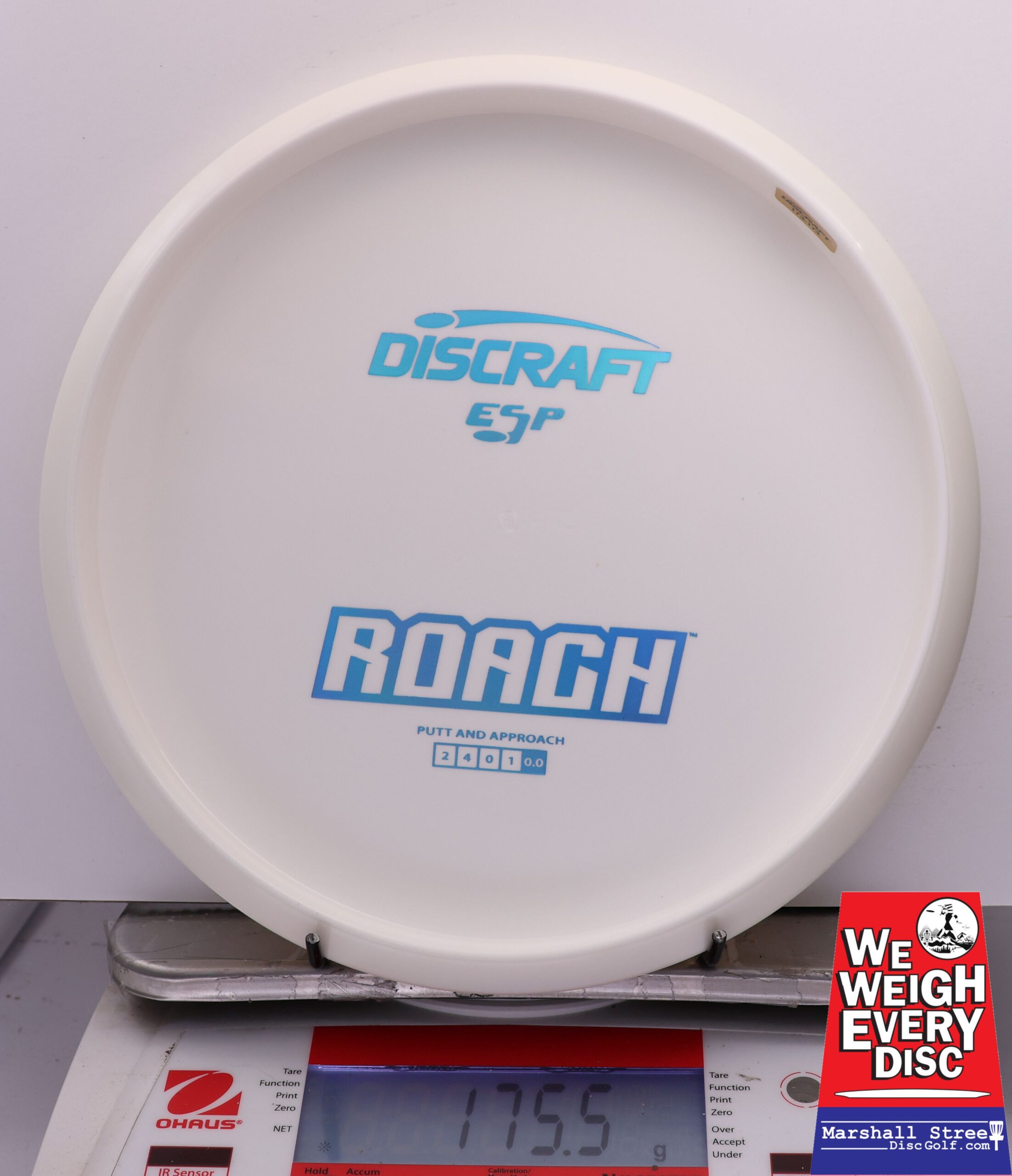 443793 ESP Roach, Bottom Stamp - #627 White, 176