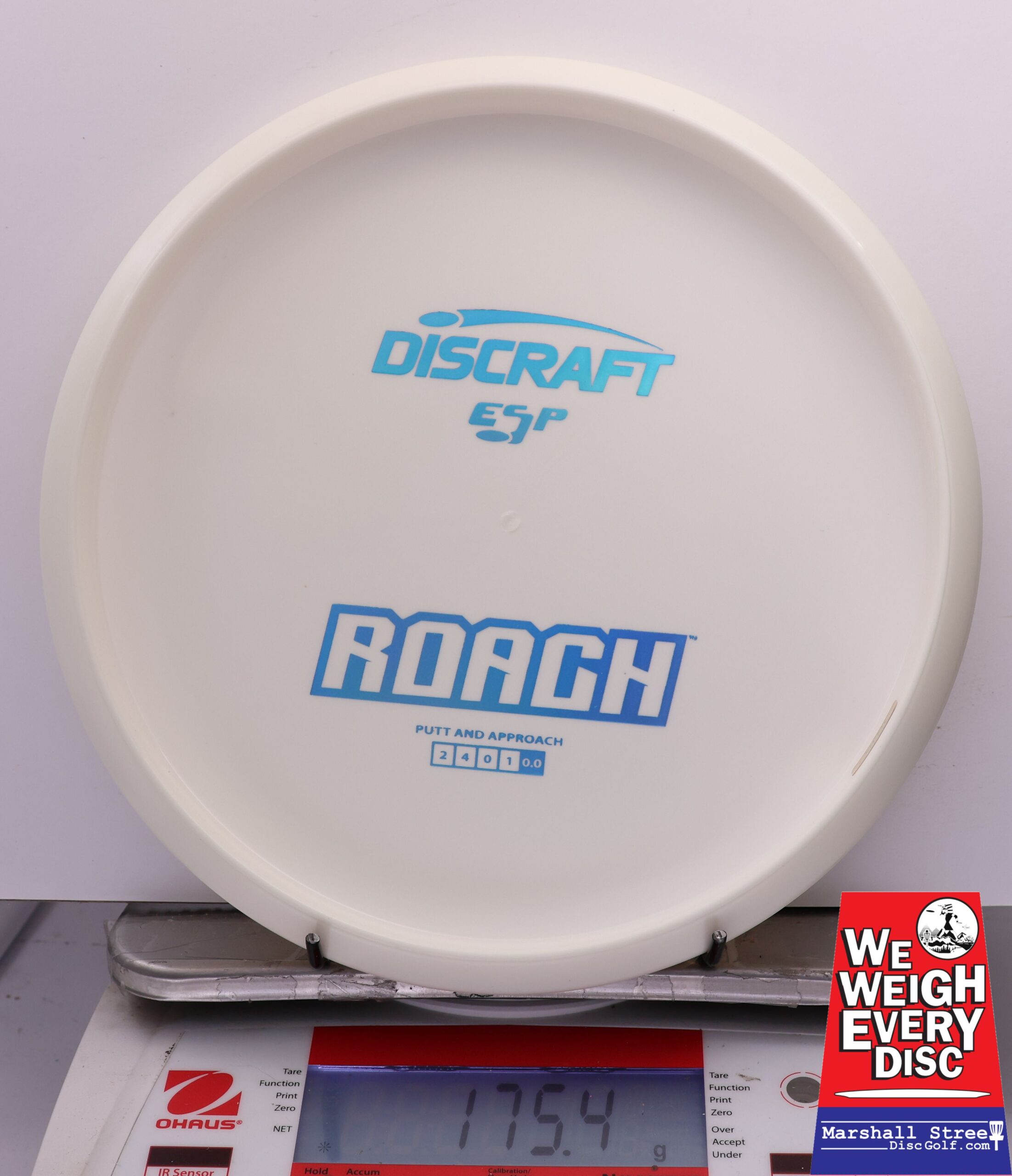 443794 ESP Roach, Bottom Stamp - #628 White, 175