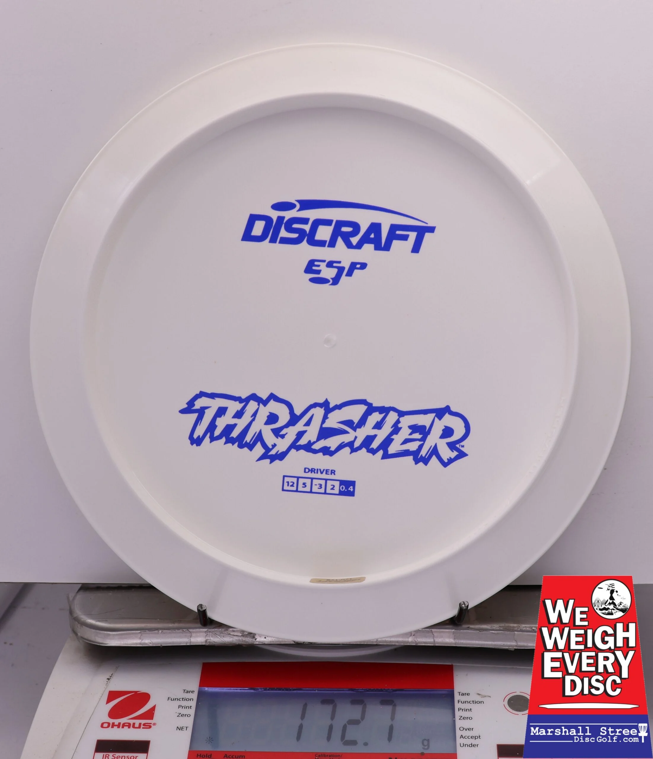 443806 ESP Thrasher, Bottom Stamp - #620 White, 173