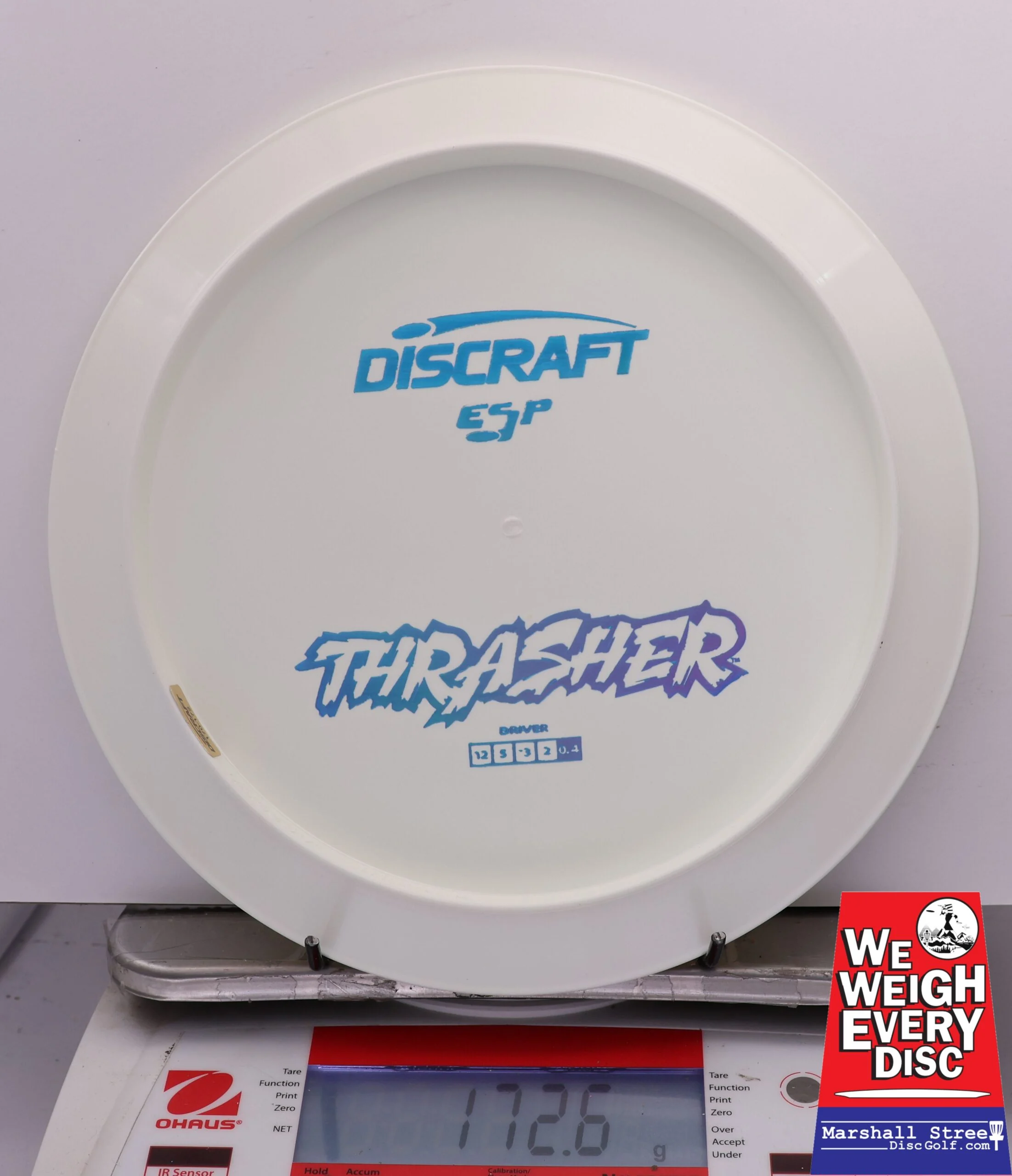443809 ESP Thrasher, Bottom Stamp - #623 White, 173