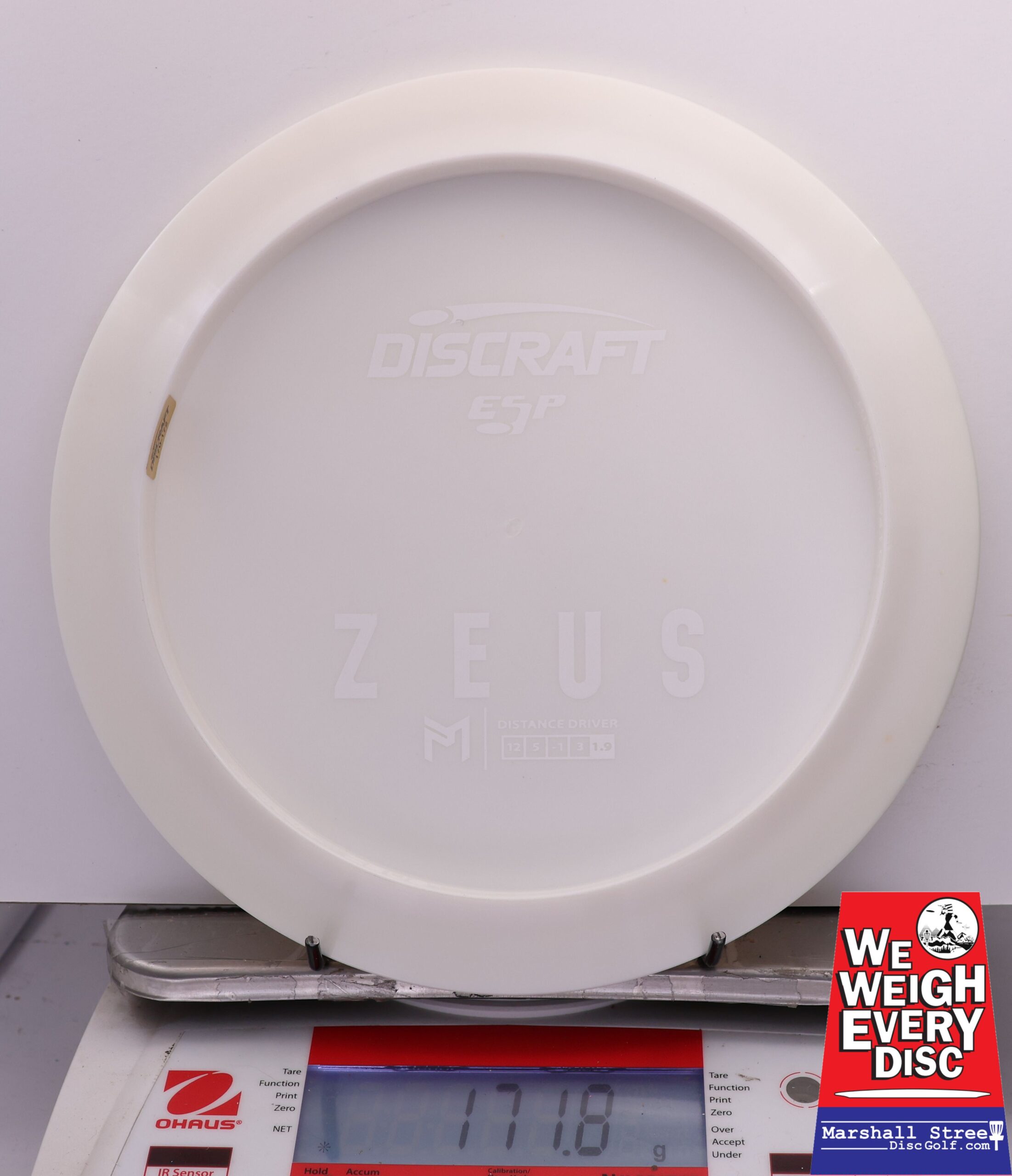 443831 ESP Zeus, Paul McBeth - Bottom Stamp - #625 White, 172