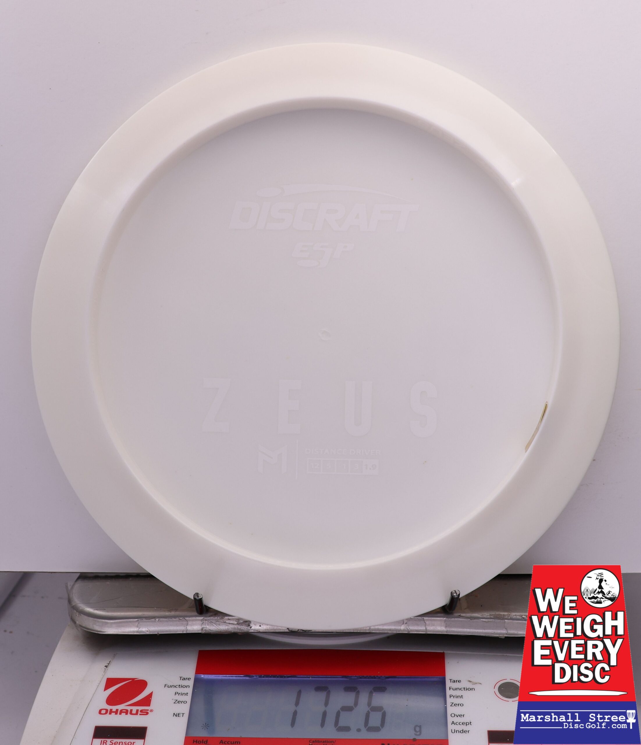 443832 ESP Zeus, Paul McBeth - Bottom Stamp - #626 White, 173