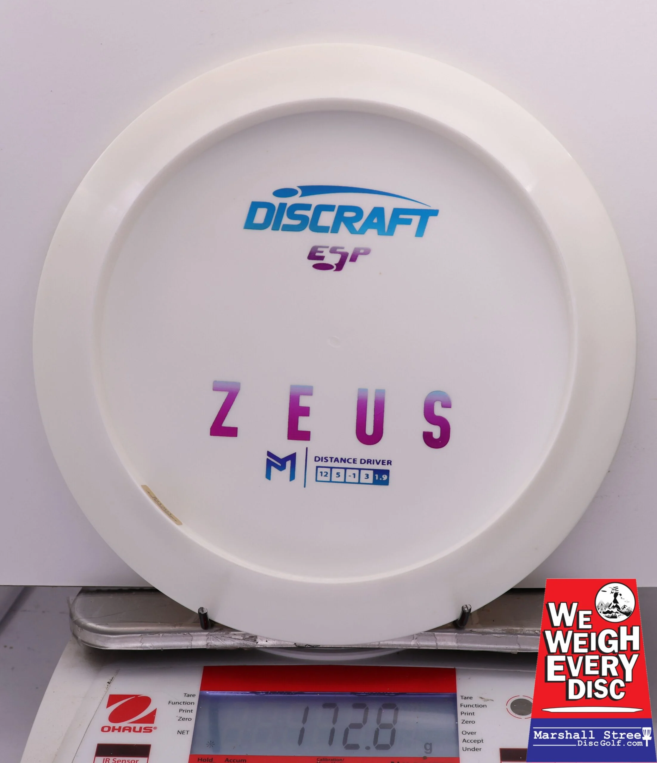 443833 ESP Zeus, Paul McBeth - Bottom Stamp - #627 White, 173