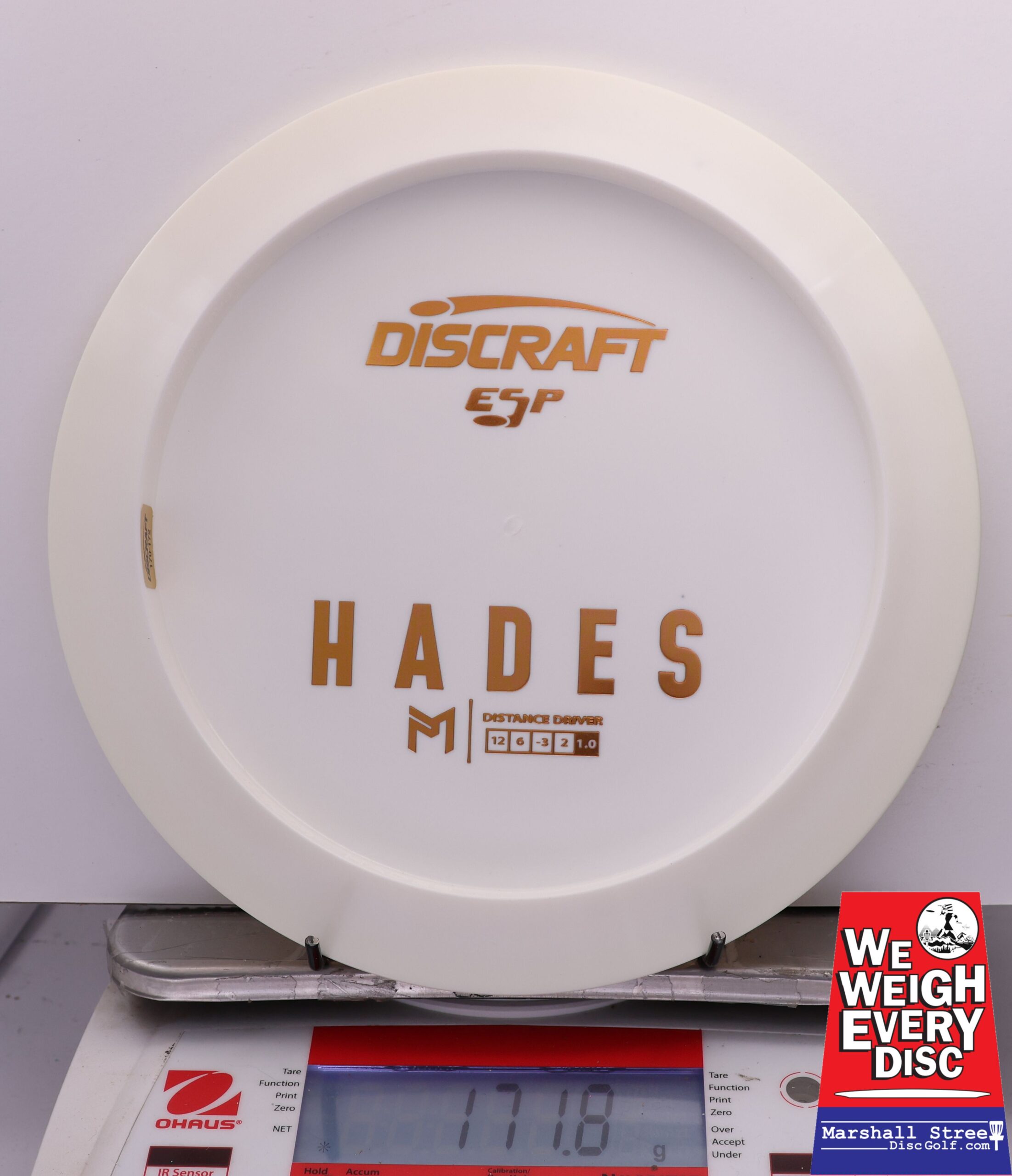 443853 ESP Hades, Paul McBeth - Bottom Stamp - #622 White, 172