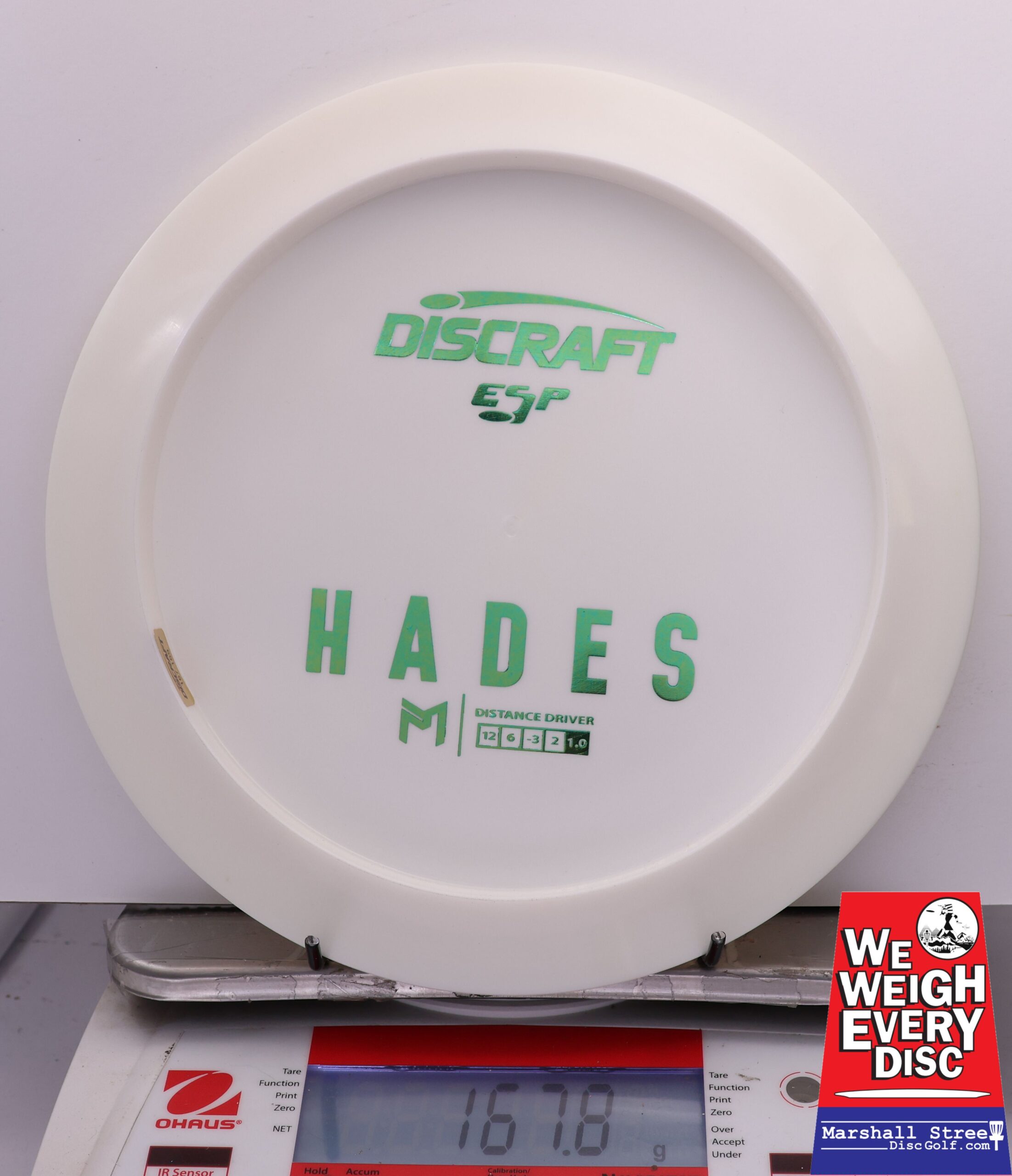 443857 ESP Hades, Paul McBeth - Bottom Stamp - #626 White, 168