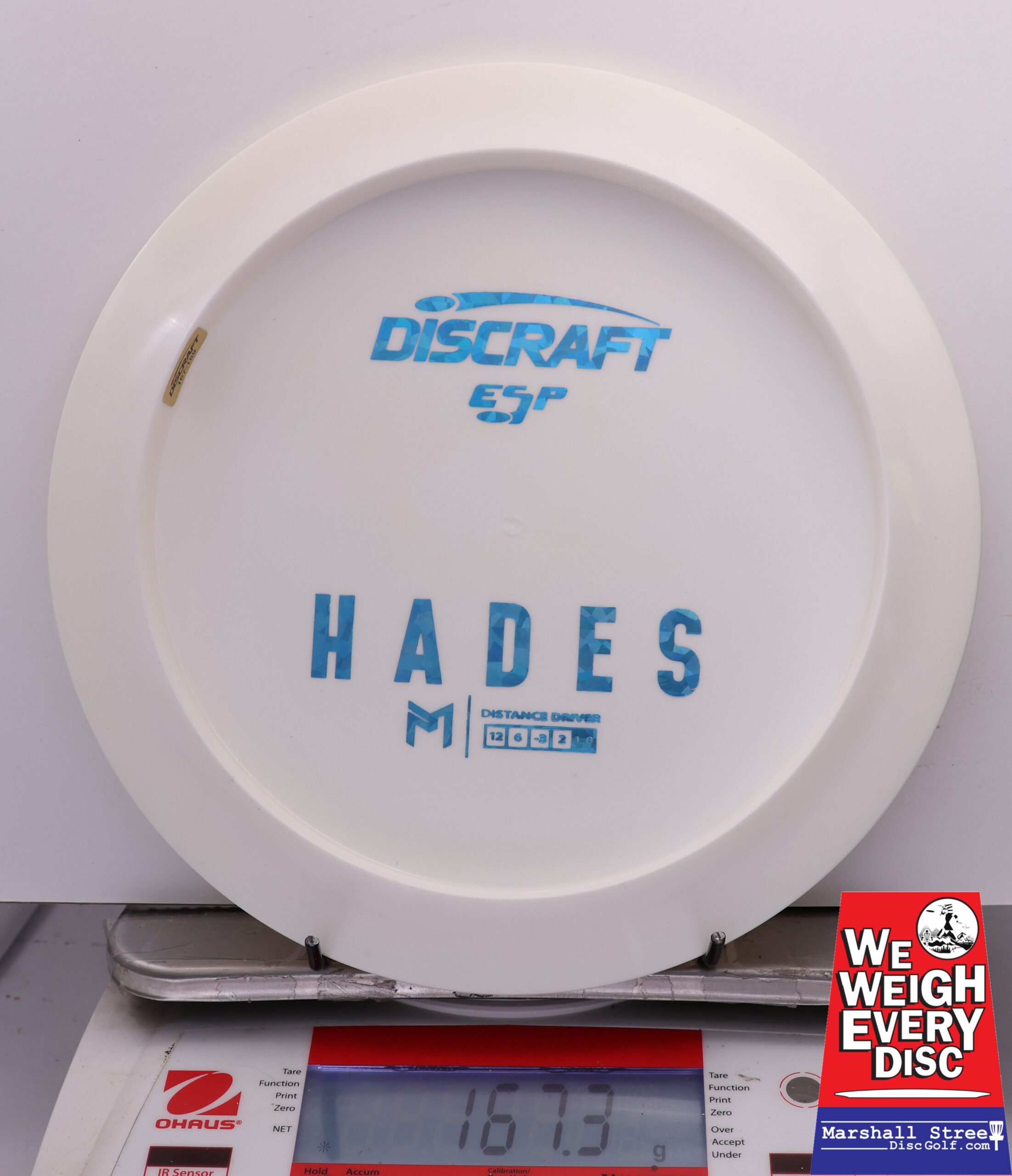 443858 ESP Hades, Paul McBeth - Bottom Stamp - #627 White, 167