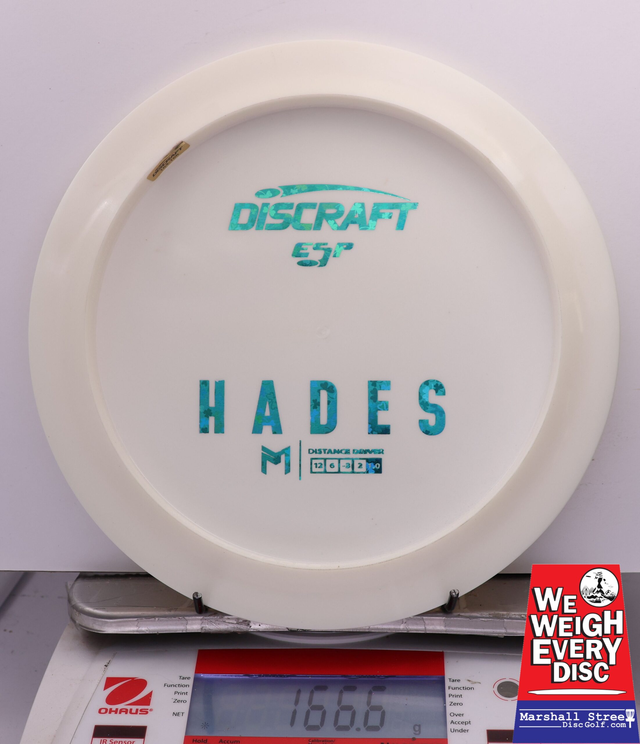 443861 ESP Hades, Paul McBeth - Bottom Stamp - #630 White, 167