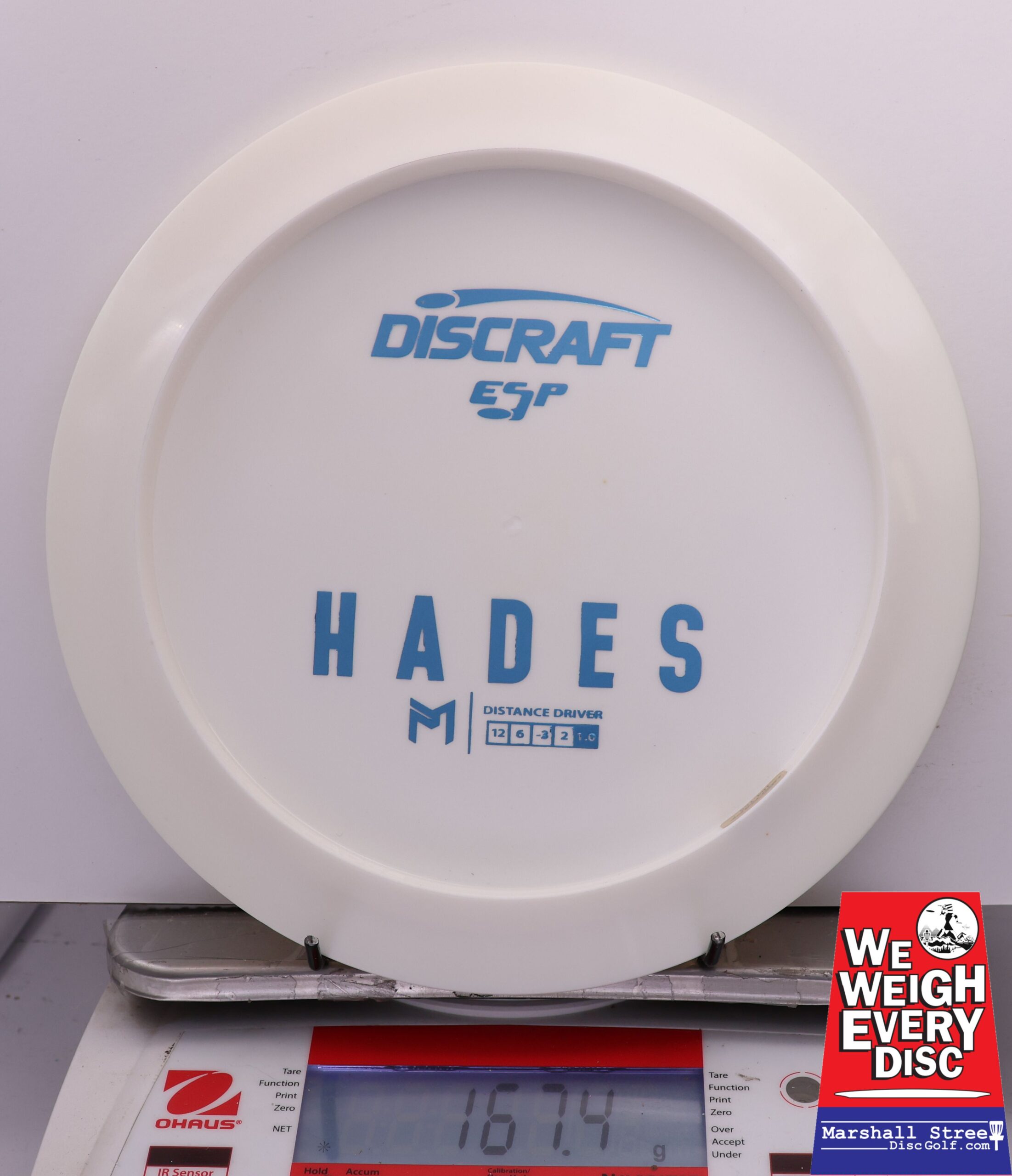 443863 ESP Hades, Paul McBeth - Bottom Stamp - #632 White, 167