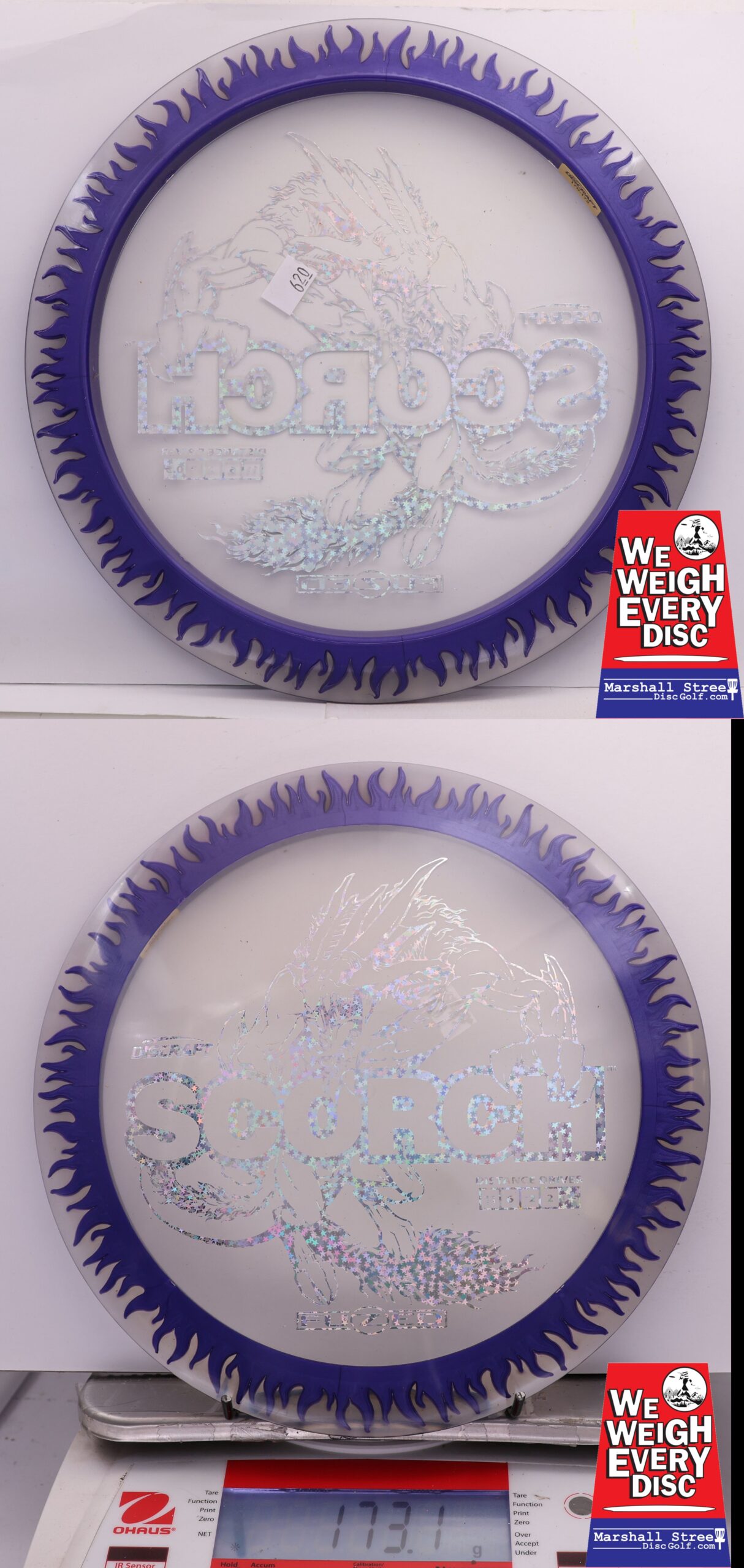 443921 FuZed Line Scorch - Flame - #620 Clear-Purple, 173