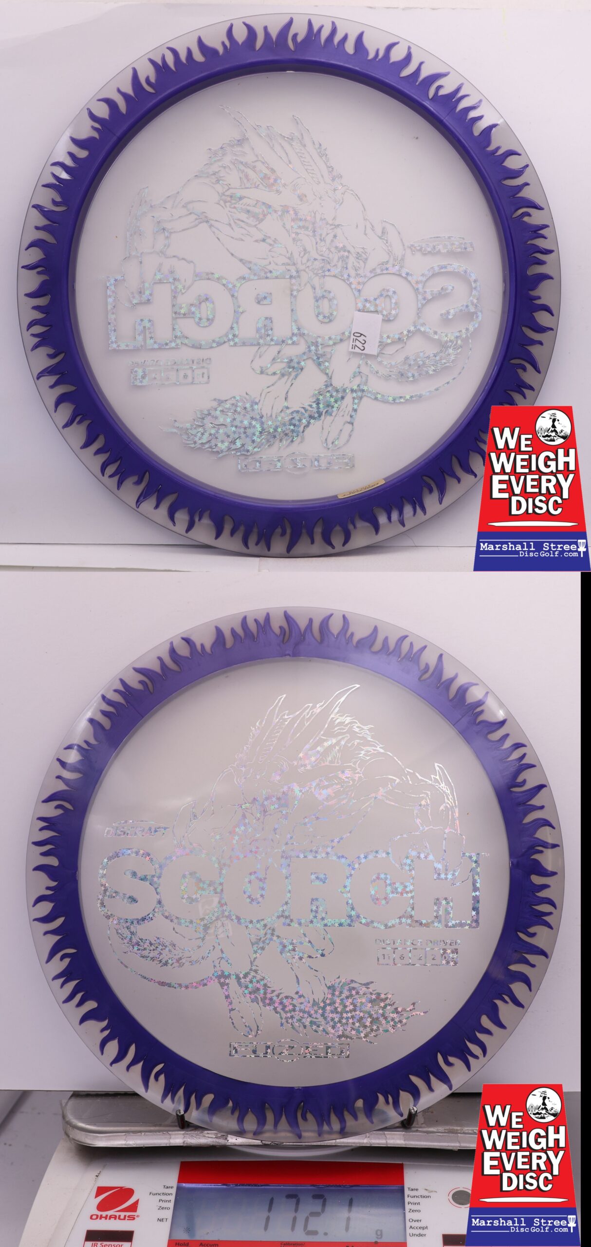 443923 FuZed Line Scorch - Flame - #622 Clear-Purple, 172