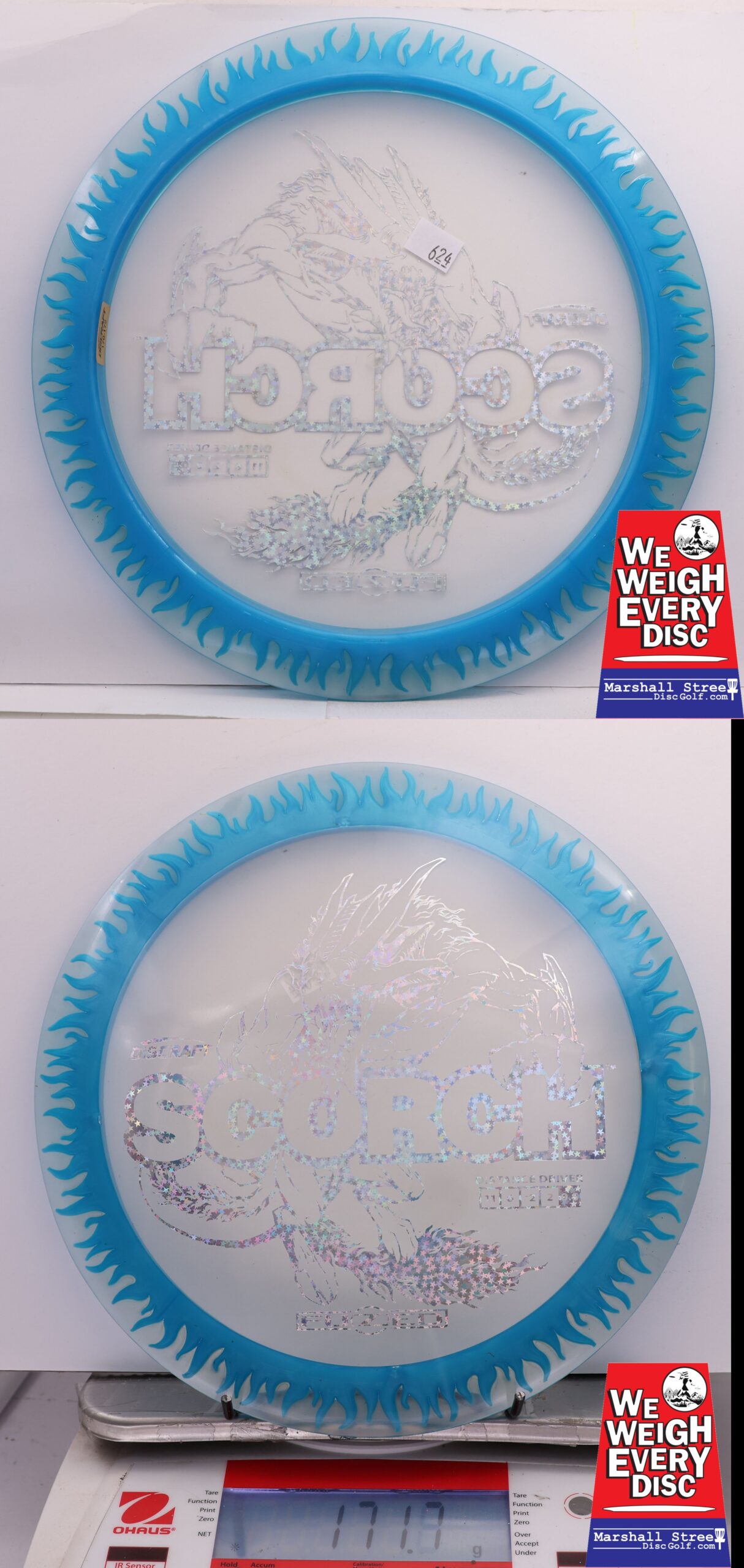 443925 FuZed Line Scorch - Flame - #624 Clear-Blue, 172