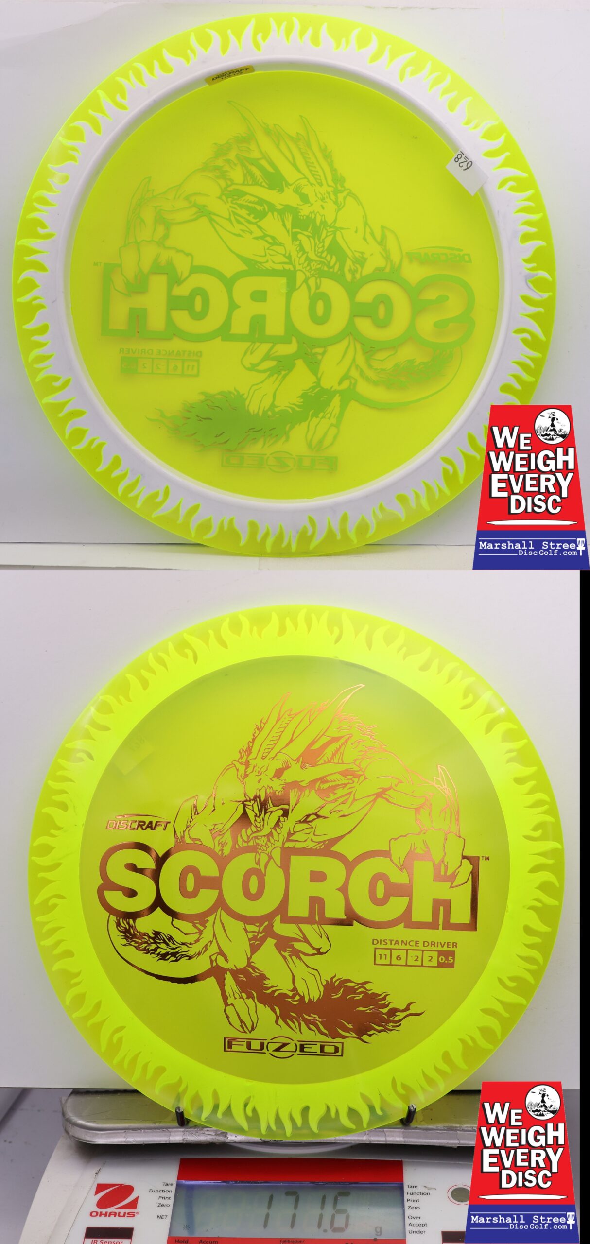 443929 FuZed Line Scorch - Flame - #628 NYellow-White, 172
