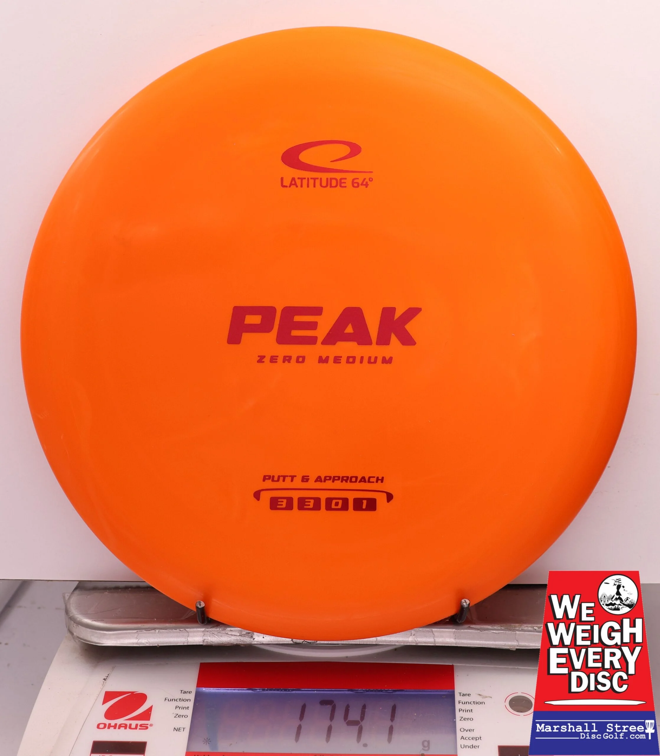 443968 Zero Medium Peak - #11 Orange, 174