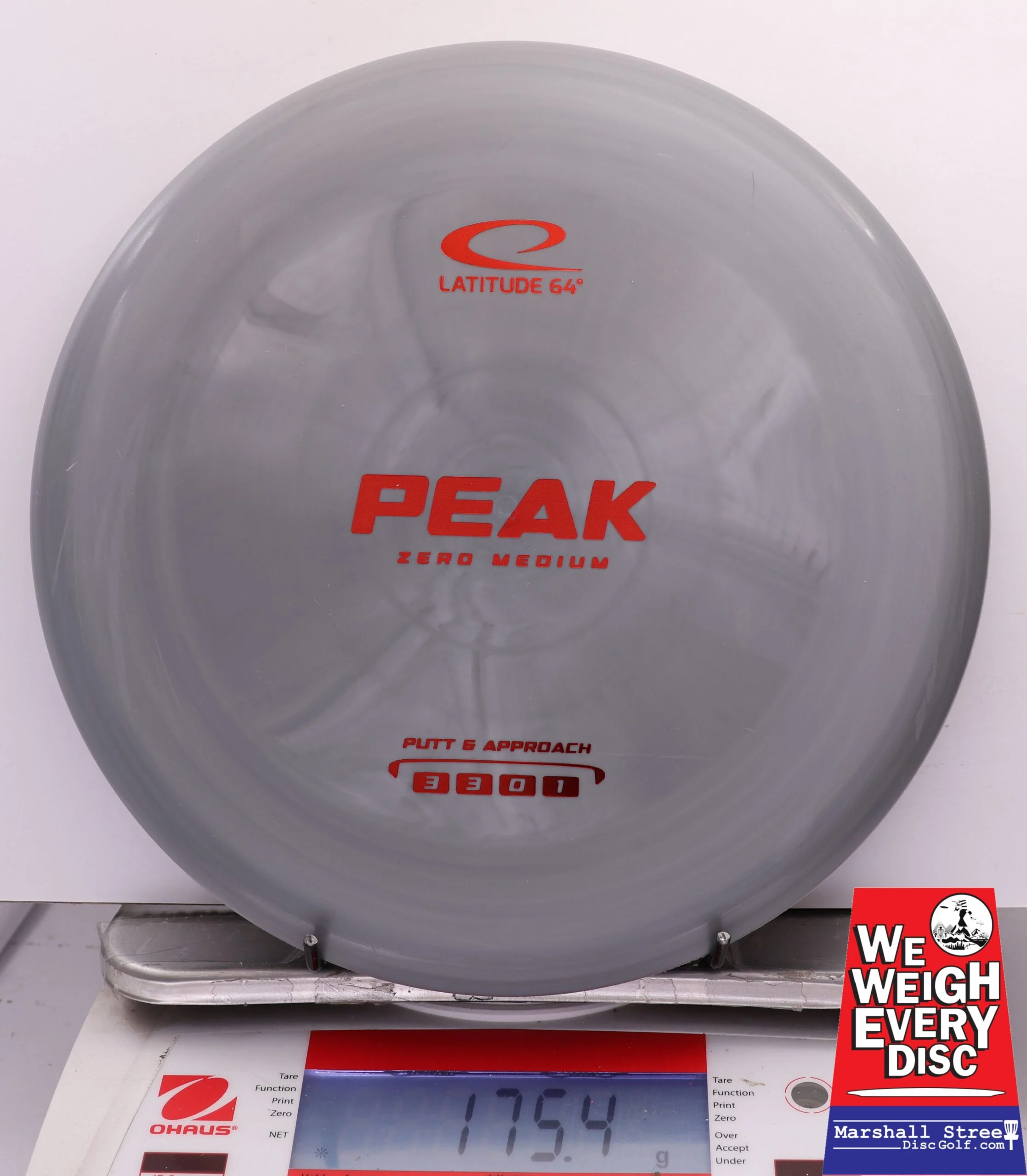 443983 Zero Medium Peak - #26 Gray, 175