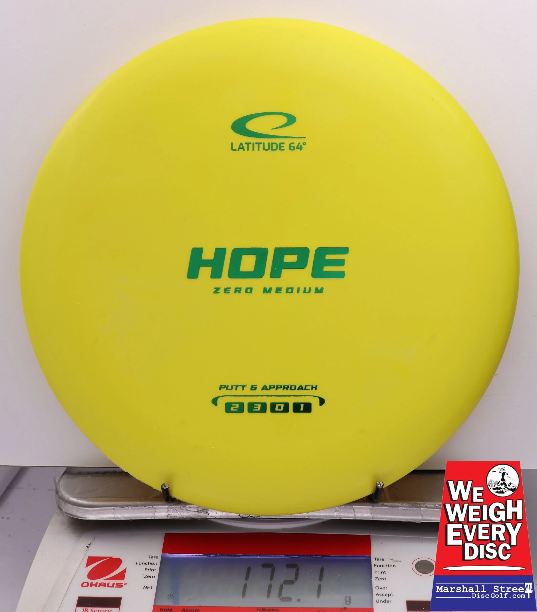 444020 Zero Medium Hope - #08 Yellow, 172
