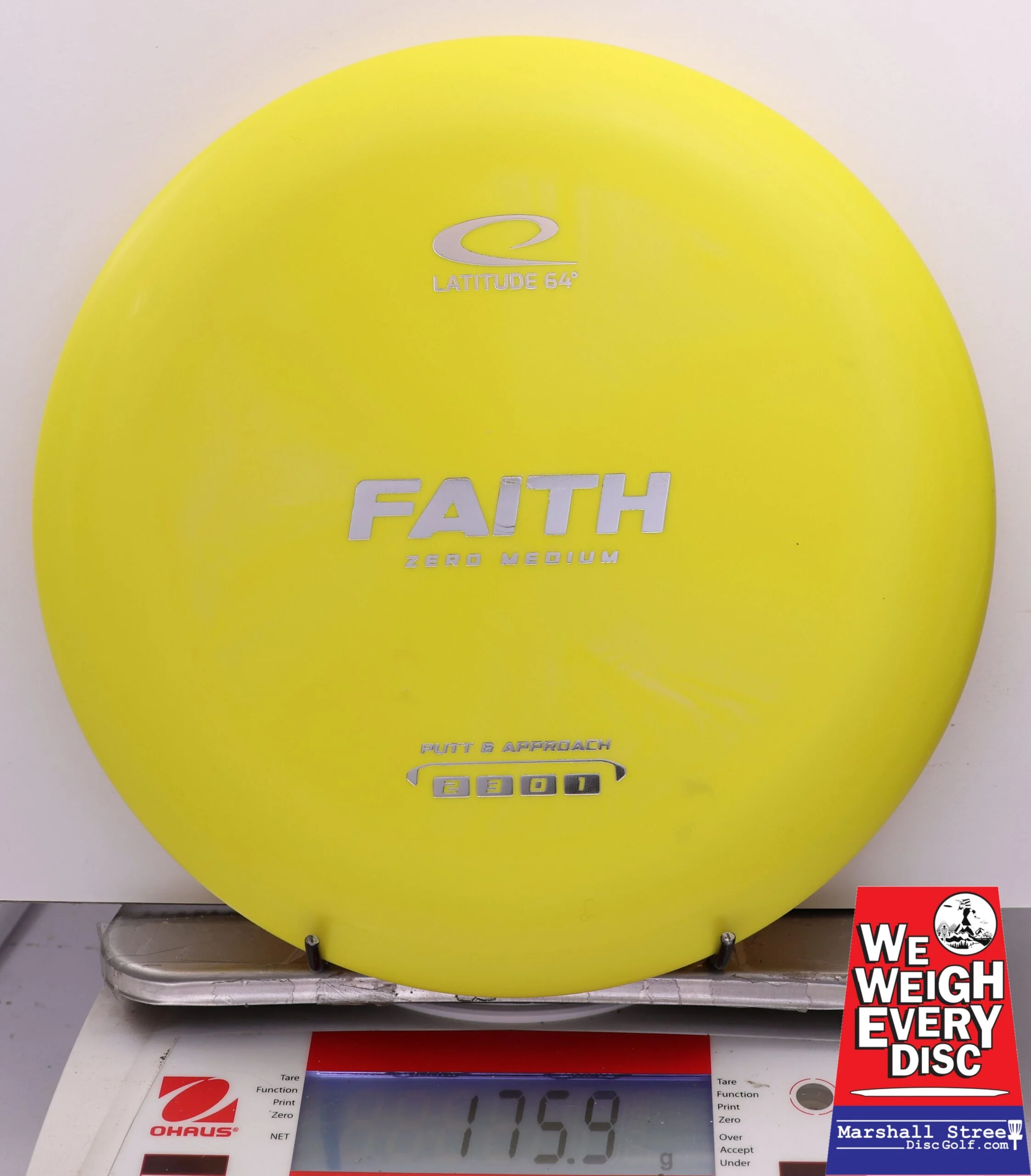 444039 Zero Medium Faith - #06 Yellow, 176