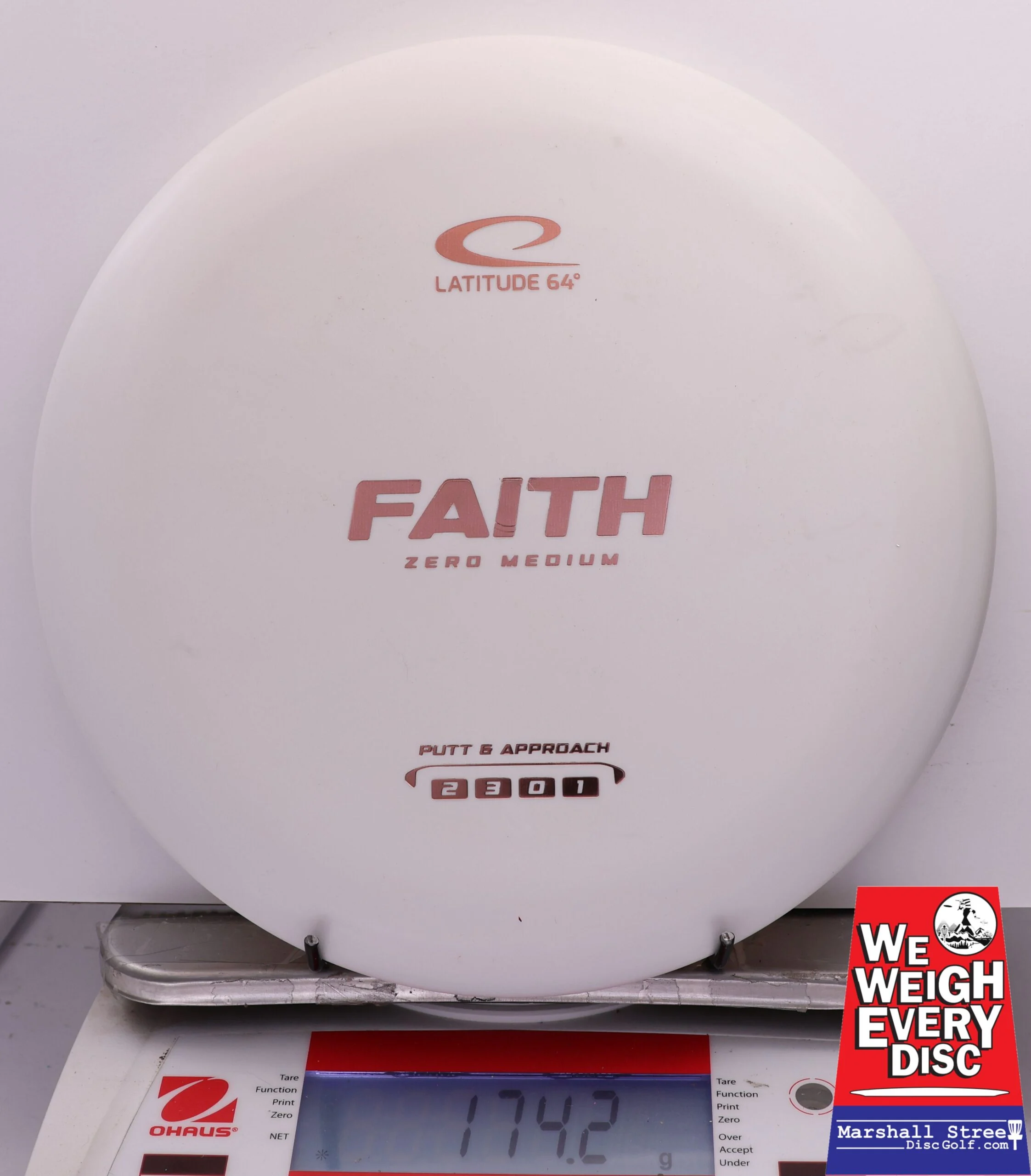444049 Zero Medium Faith - #16 White, 174