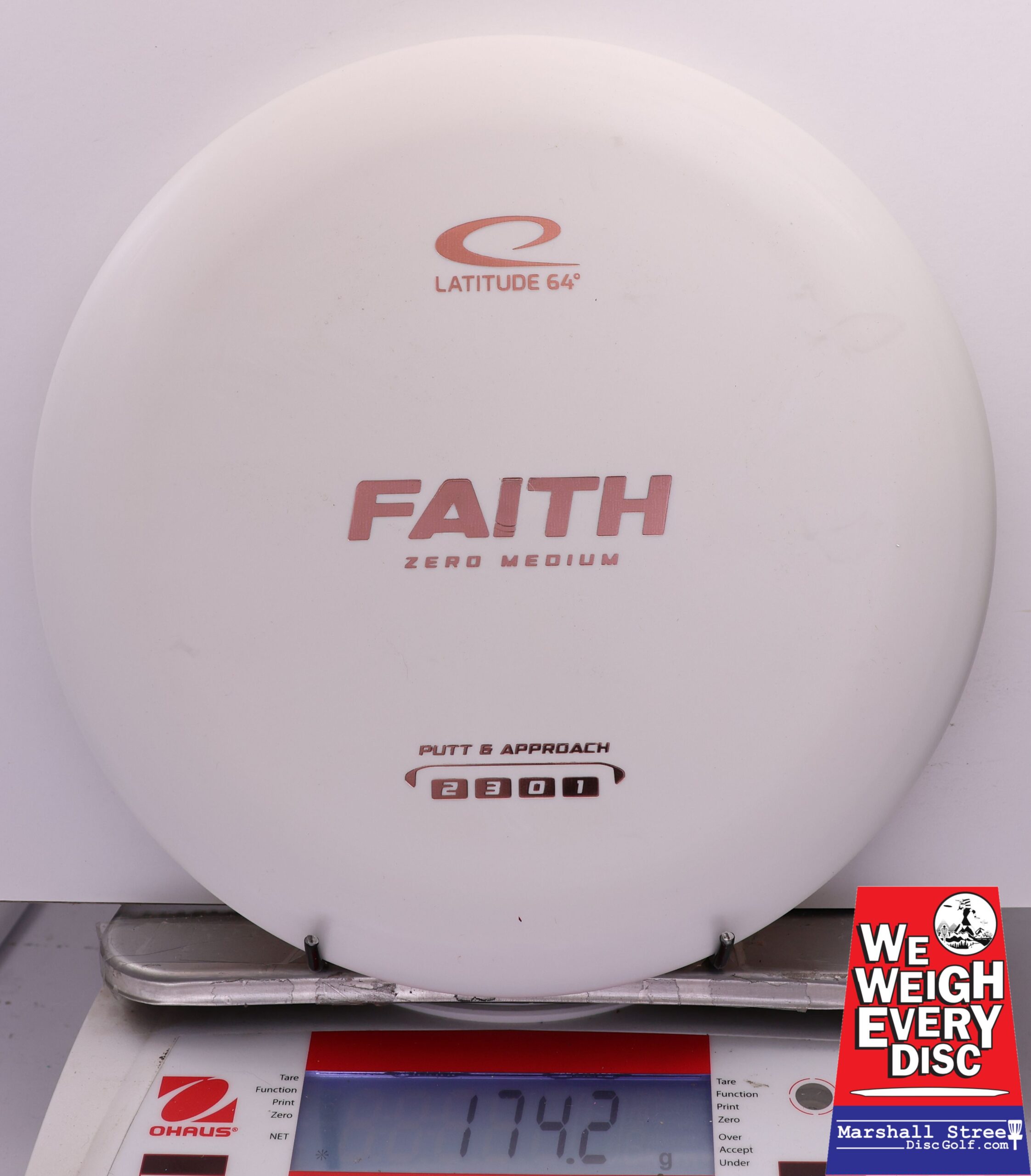 444049 Zero Medium Faith - #16 White, 174