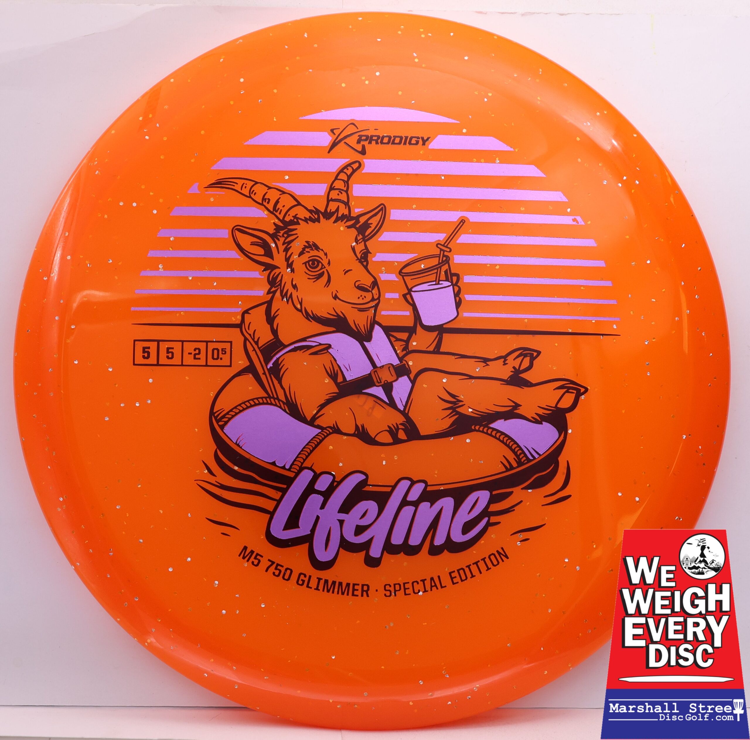 Prodigy M5, 750 Glimmer Lifeline • Marshall Street Disc Golf