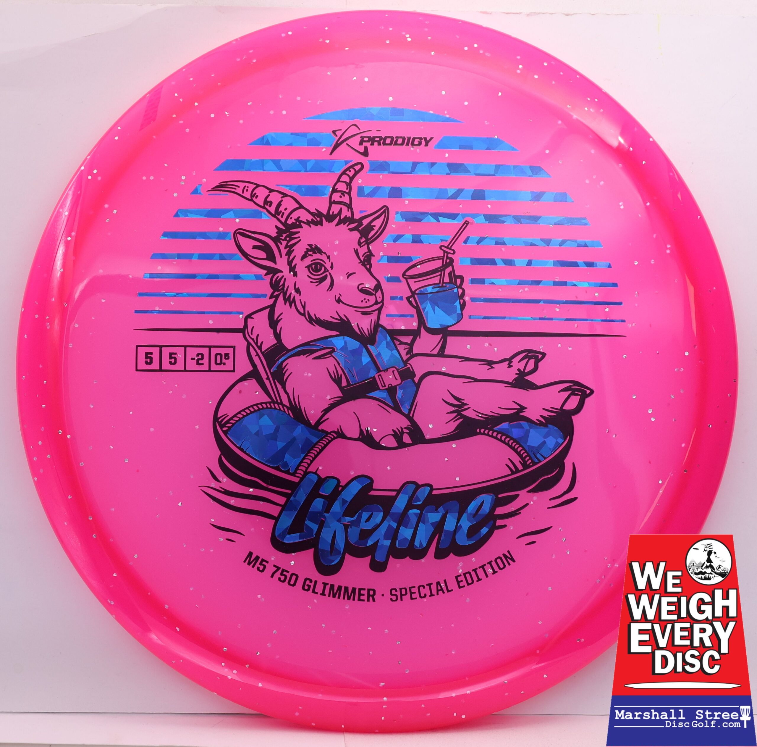Prodigy M5, 750 Glimmer Lifeline • Marshall Street Disc Golf