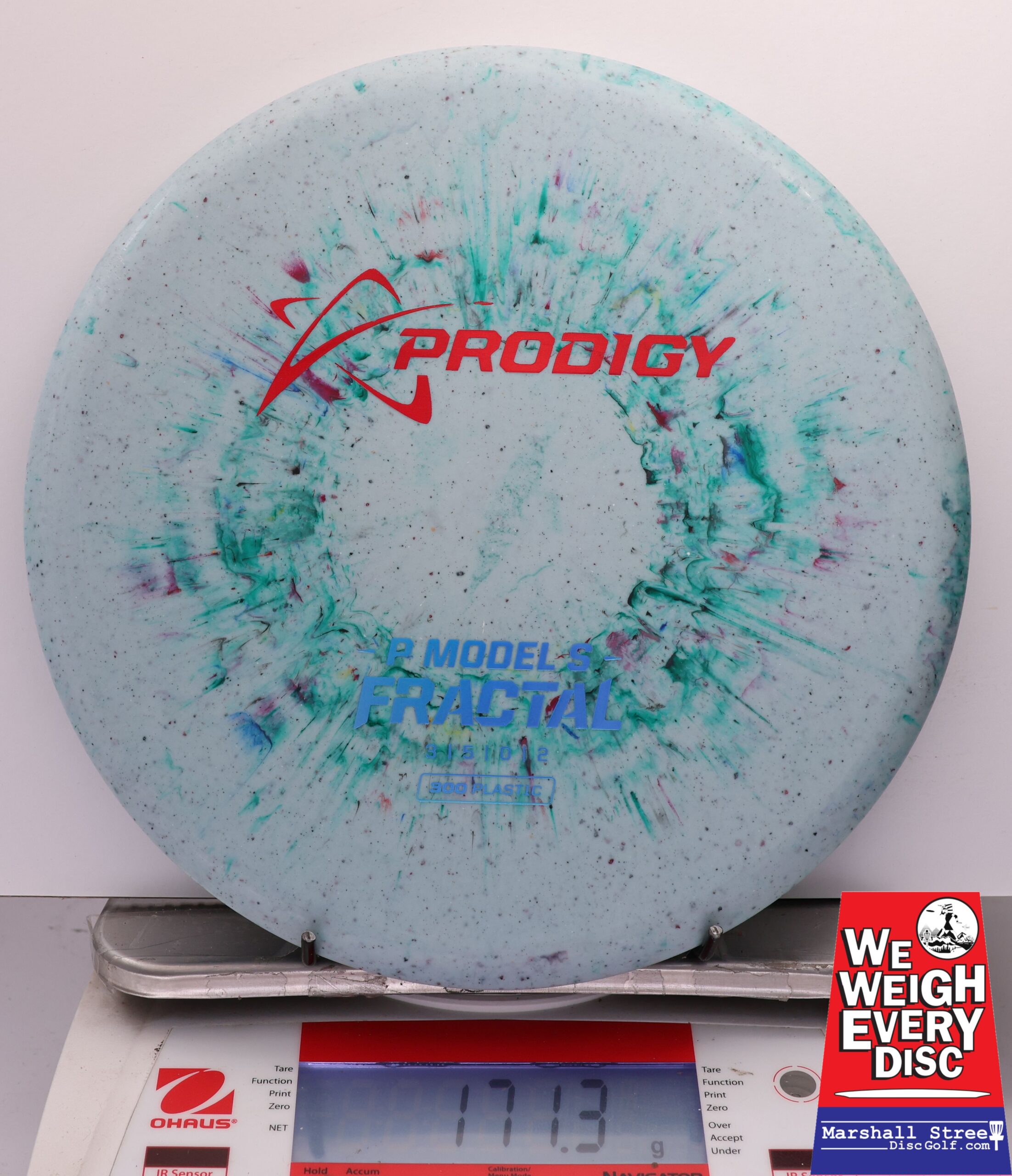 444291 P Model S, 300 Fractal - #369 Green, 171