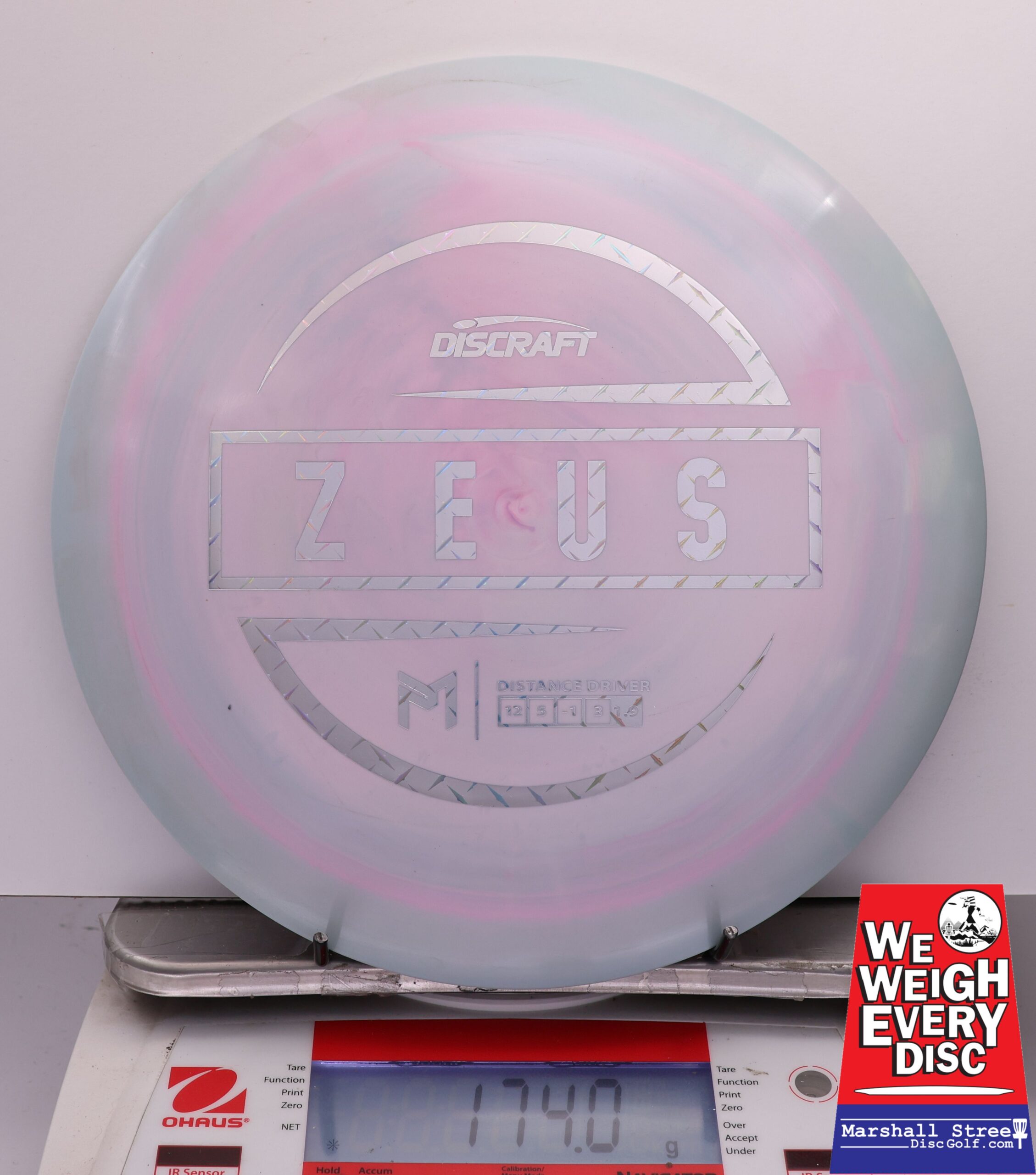 444419 ESP Zeus, Paul McBeth - #25 GrayPink, 174