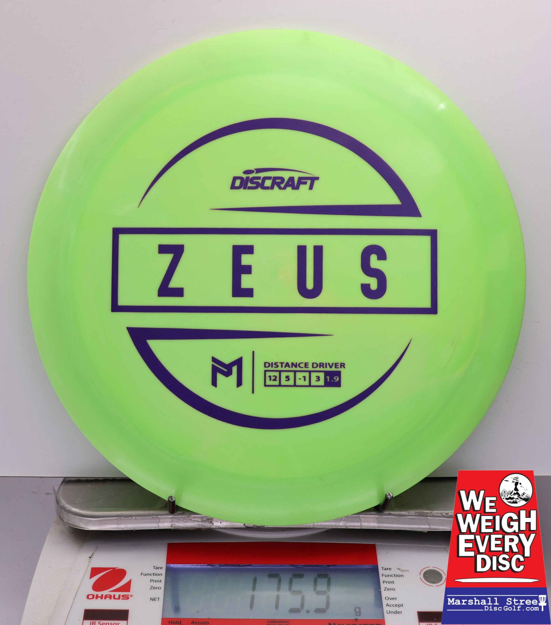 444423 ESP Zeus, Paul McBeth - #29 Green, 176