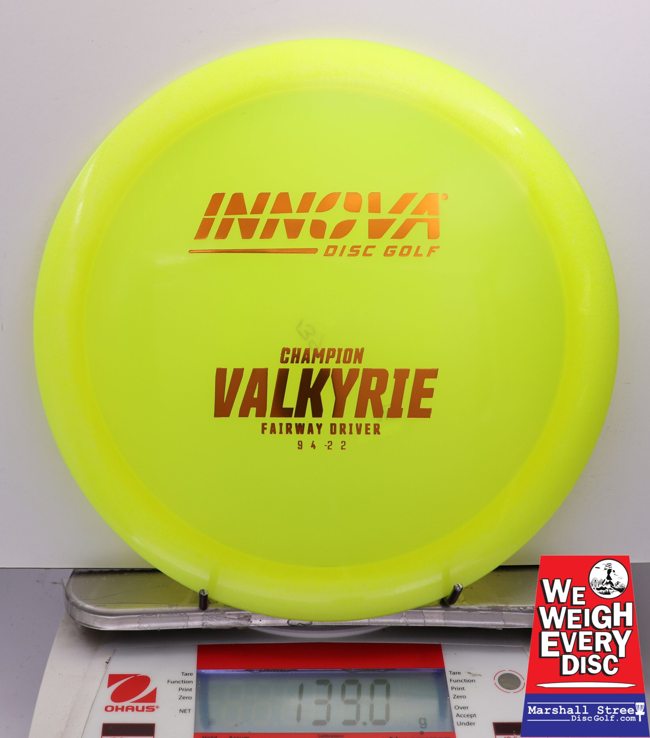 444668 Champion Valkyrie - #947 NYellow, 139