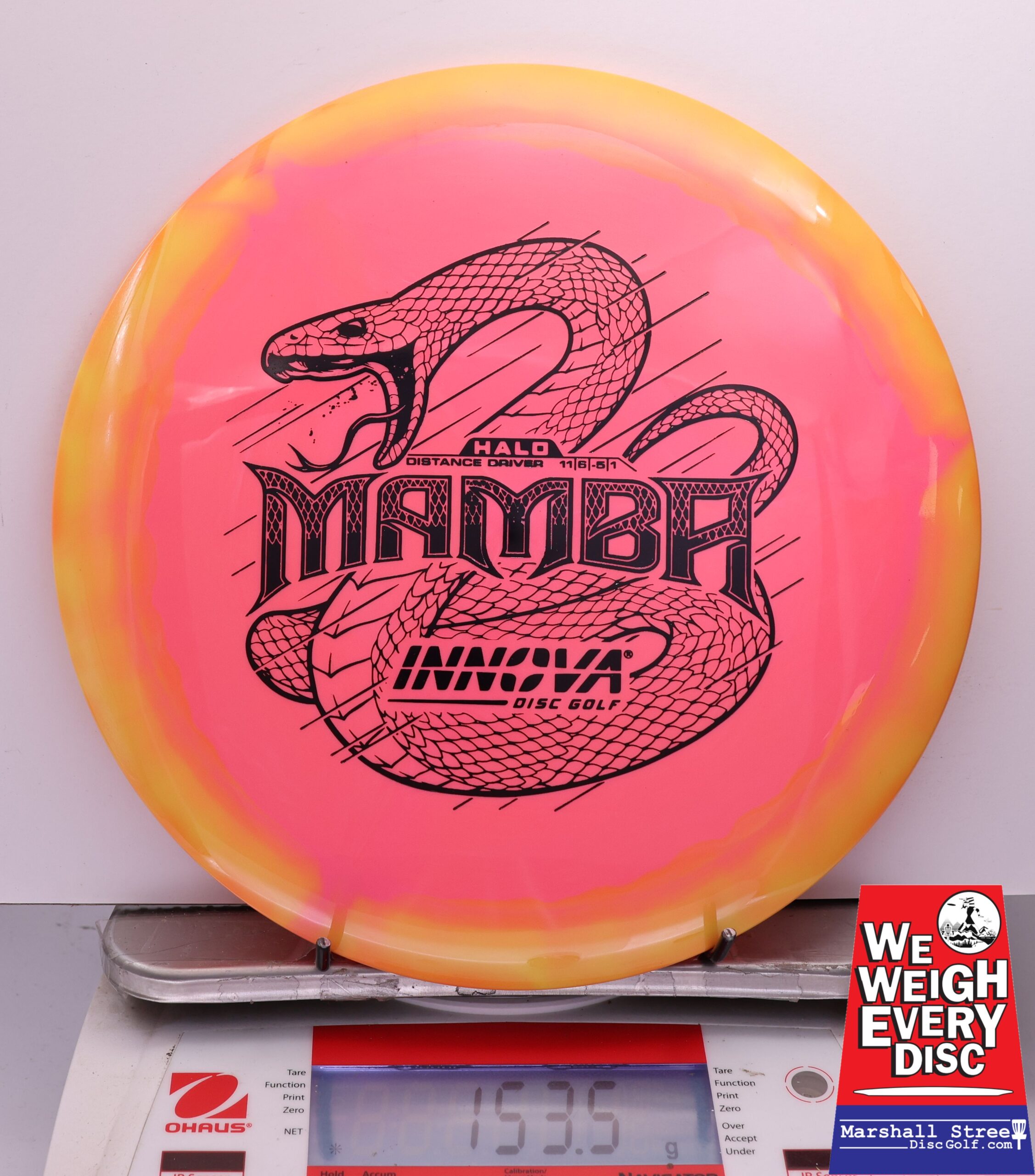 444773 Halo Star Mamba - #947 Yellow-Pink, 154