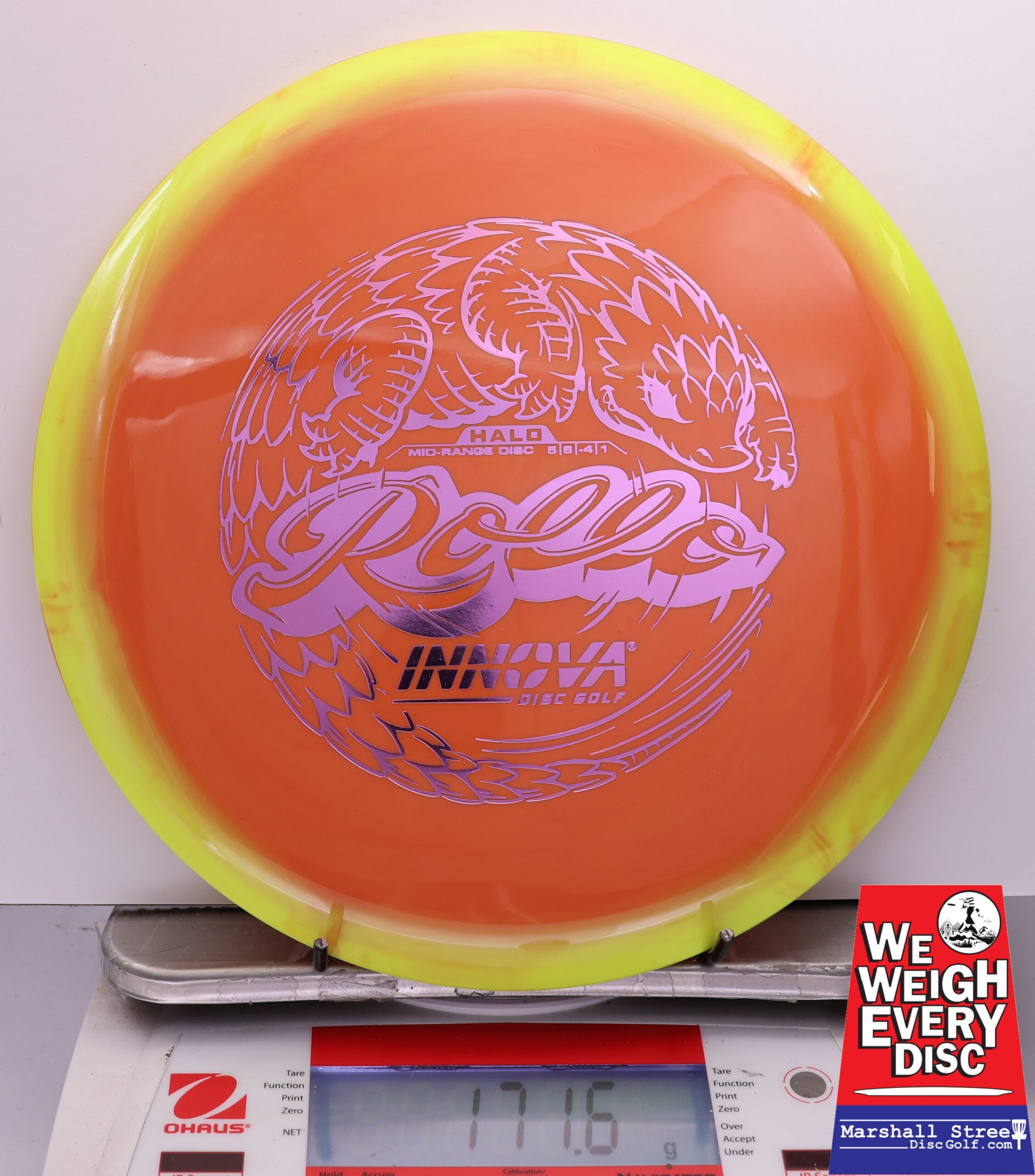 444840 Halo Star Rollo - #948 Yellow-Orange, 172