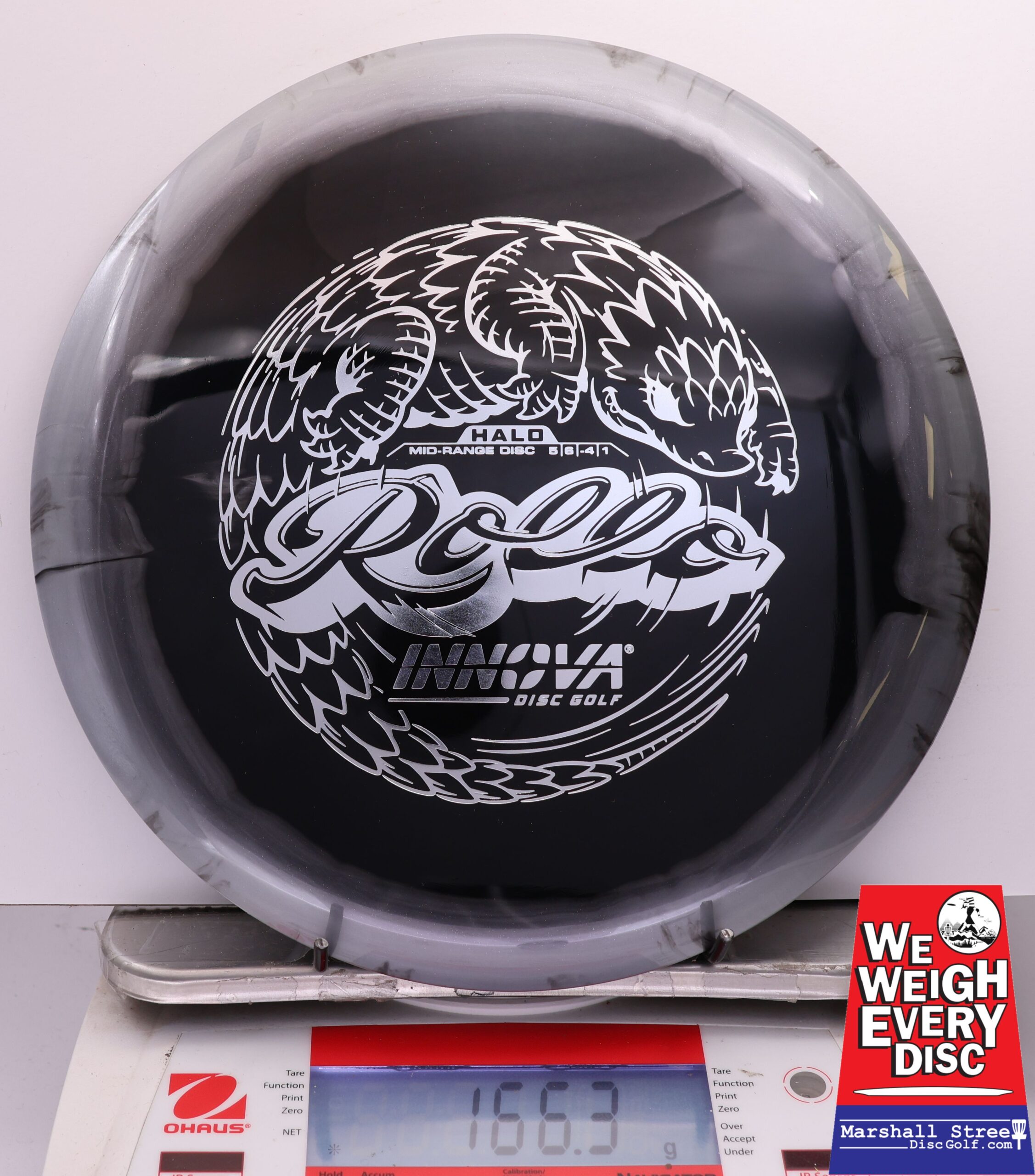 444842 Halo Star Rollo - #950 Silver-Black, 166