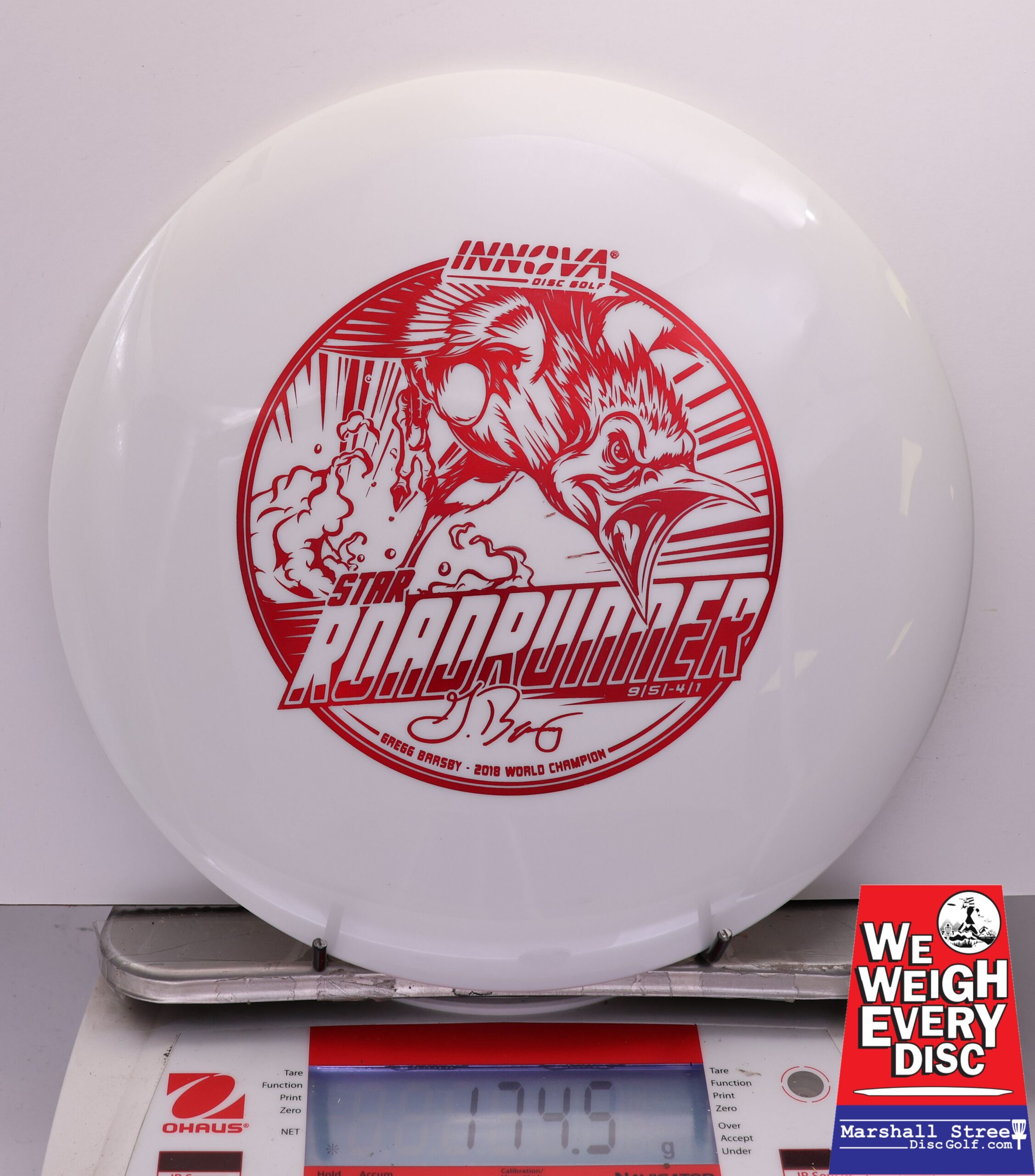 445107 Star Roadrunner, Gregg Barsby - #952 White, 175