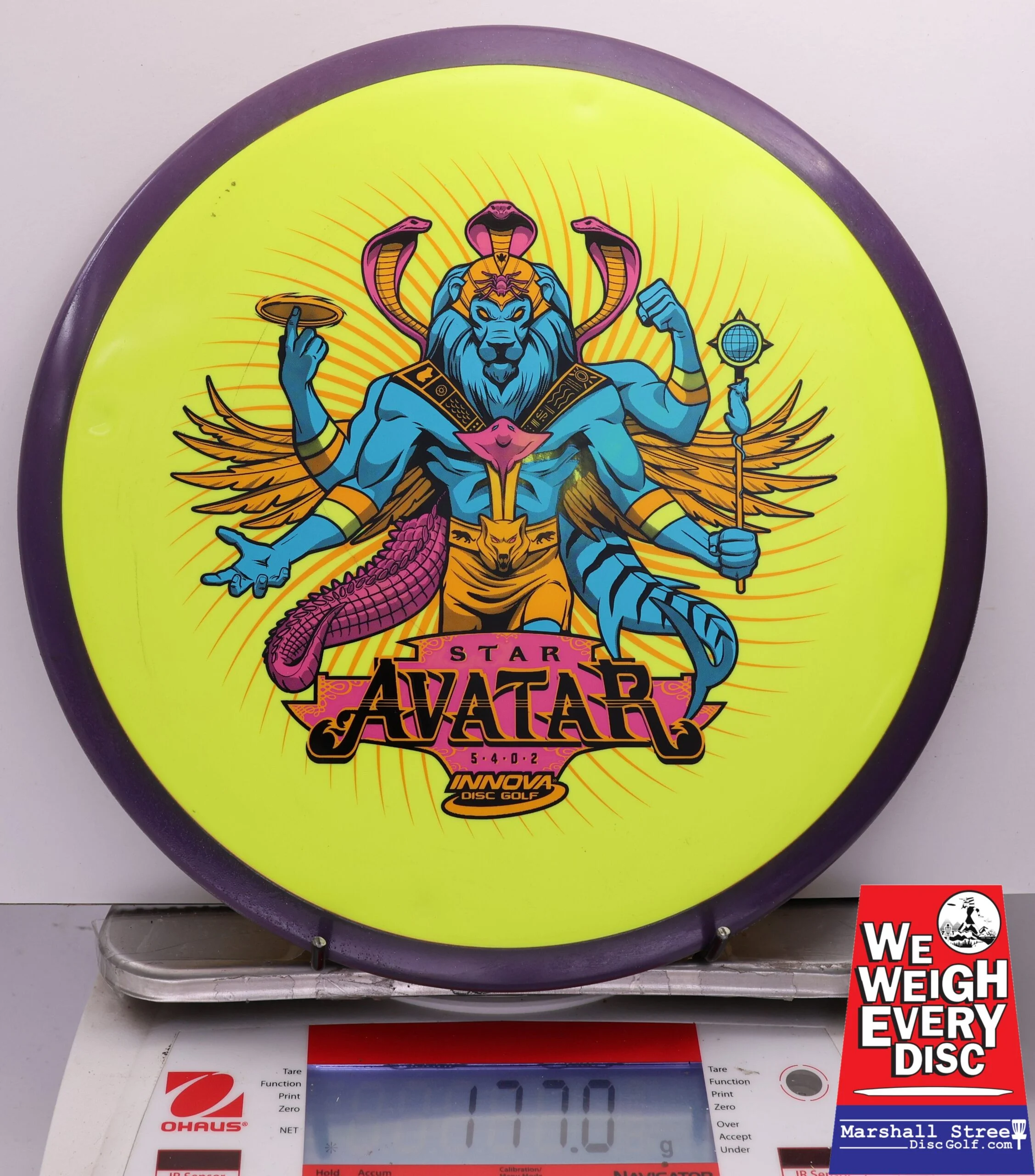 445145 Star Avatar, Innfuse - #948 Purple-Yellow, 177