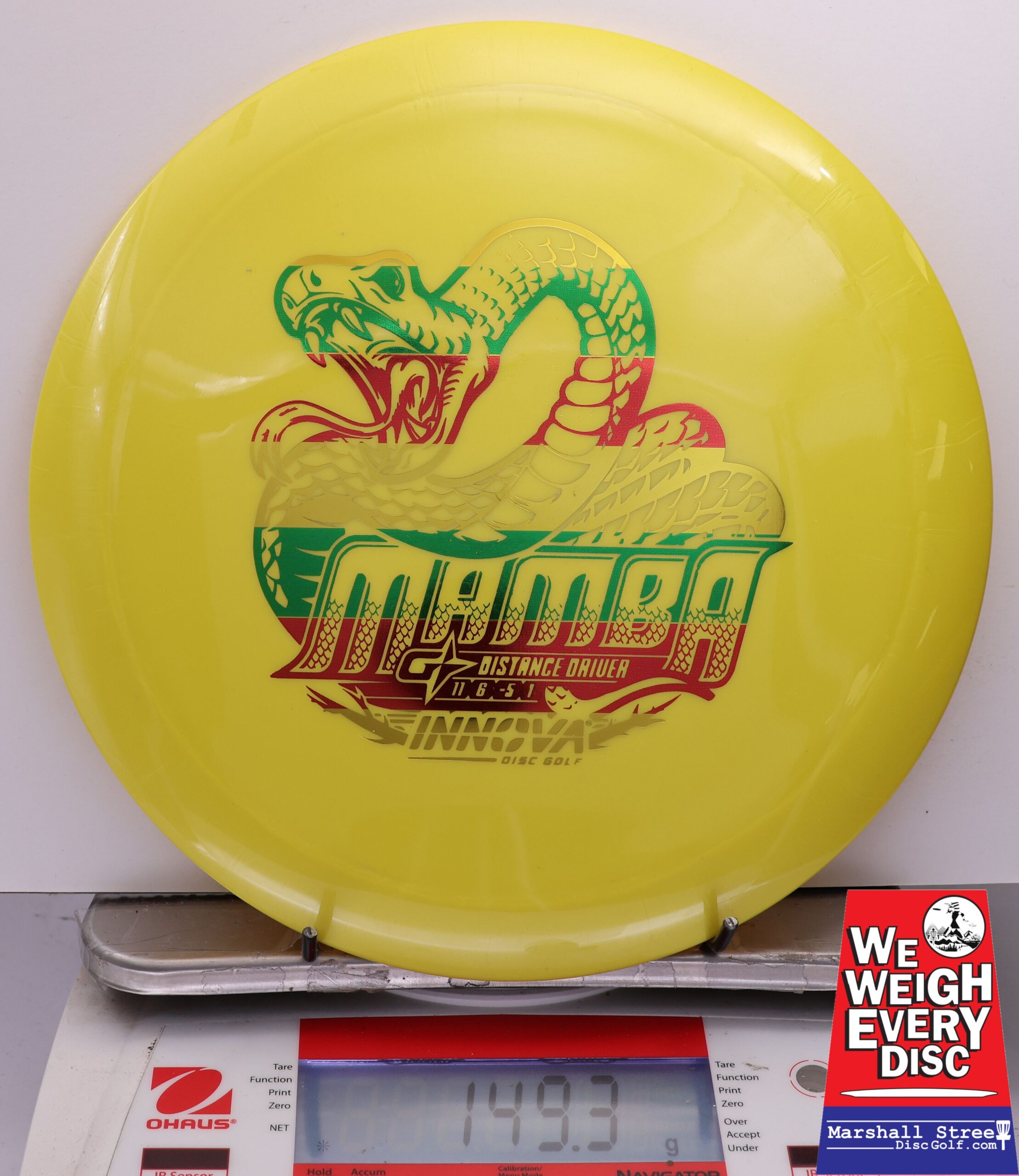 445500 GStar Mamba - #965 Yellow, 149