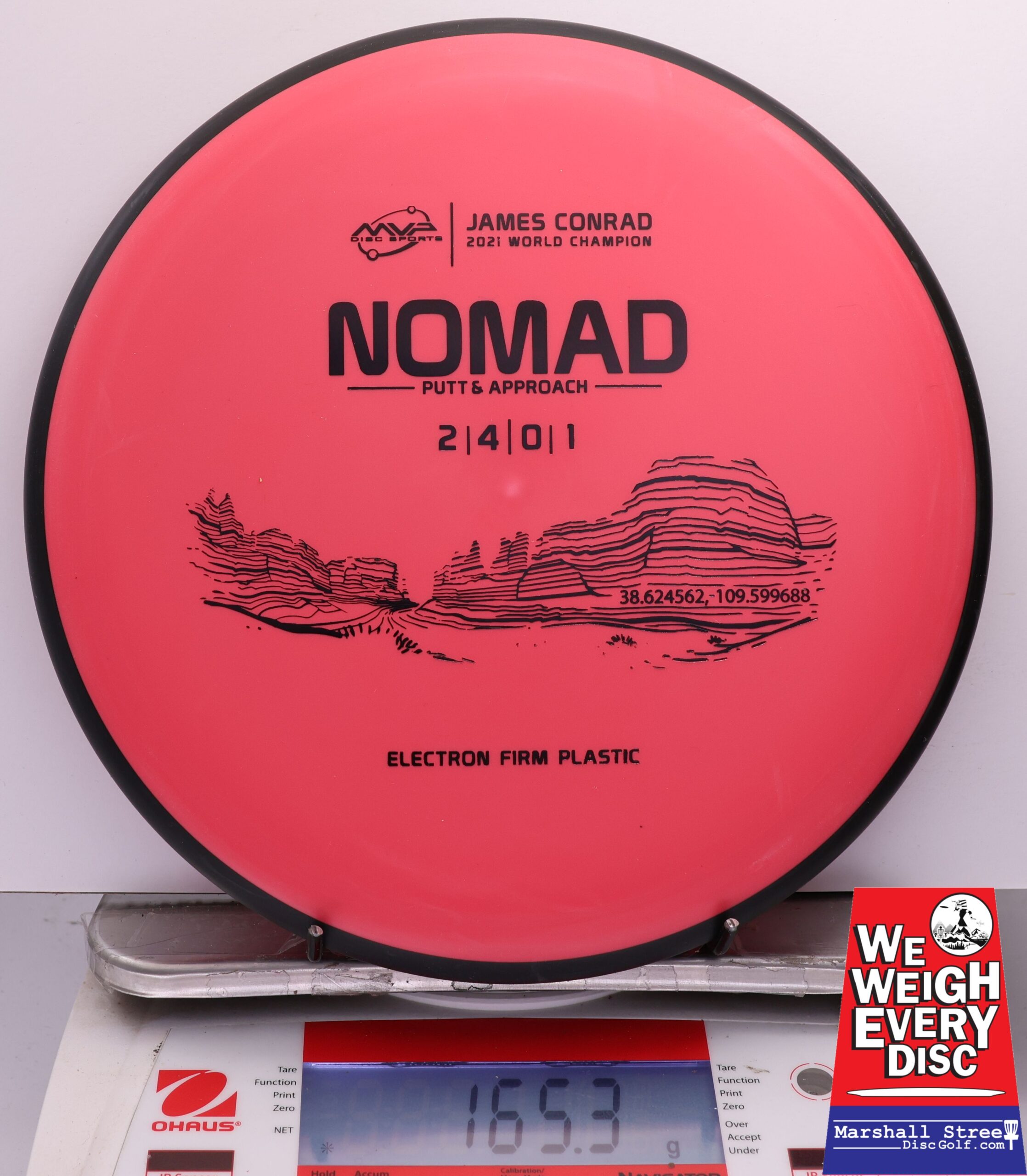 445752 Electron Firm Nomad, James Conrad - #01 Red, 165