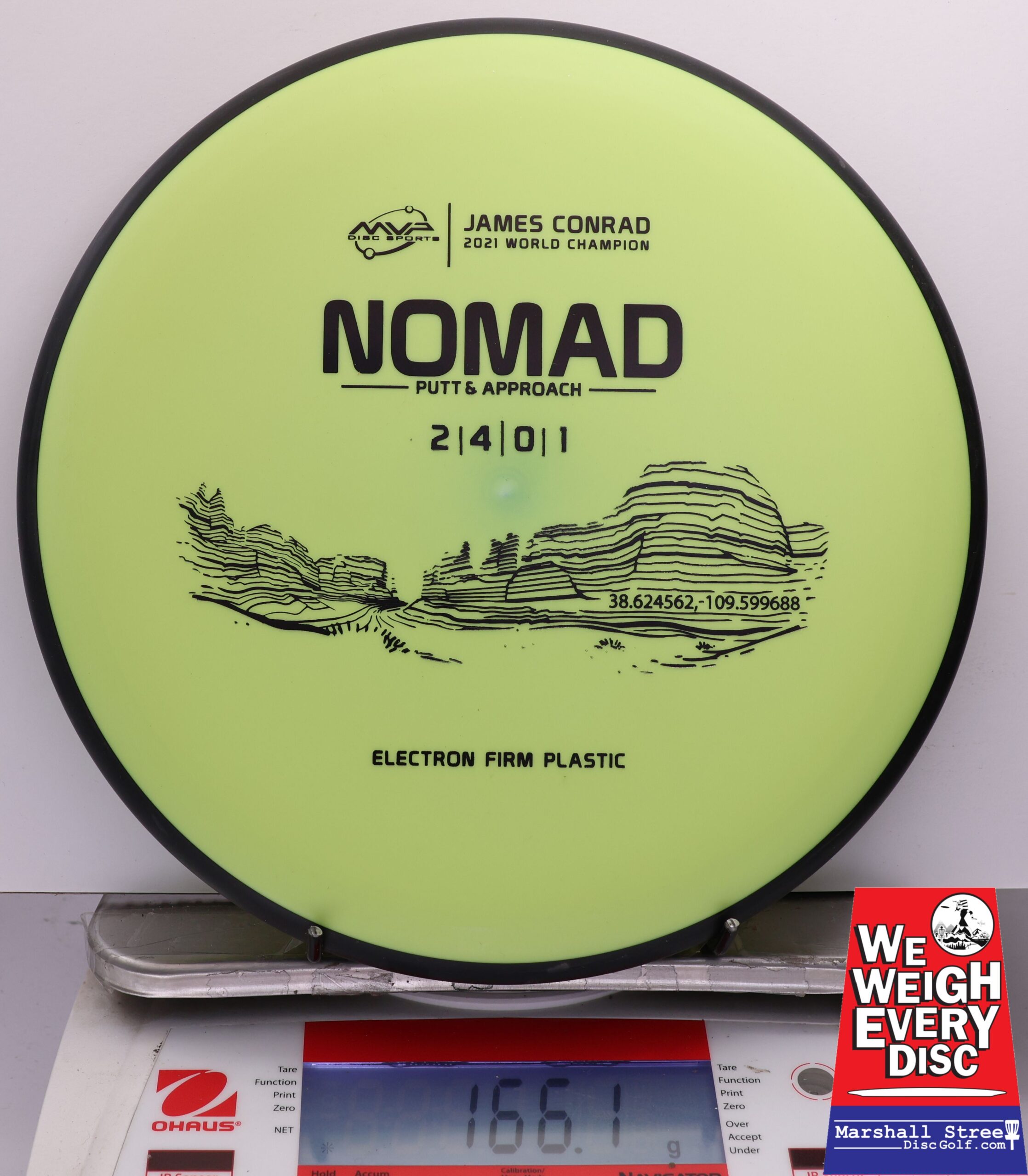 445753 Electron Firm Nomad, James Conrad - #02 Yellow, 166