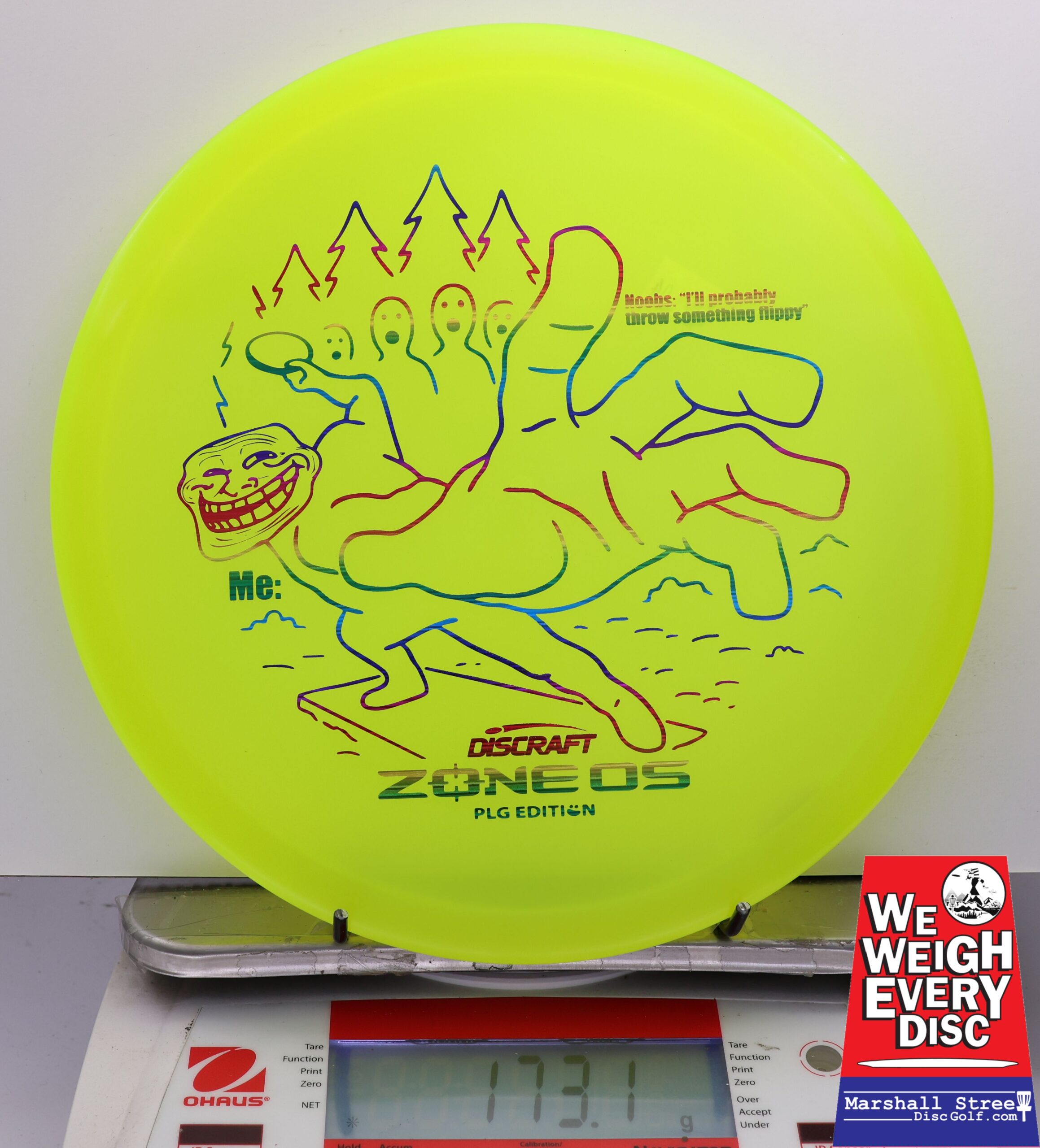 445771 CryZtal FLX Glow Zone OS, Peter Green - 2025 Ledgestone Edition - #04 NYellowGlow, 173