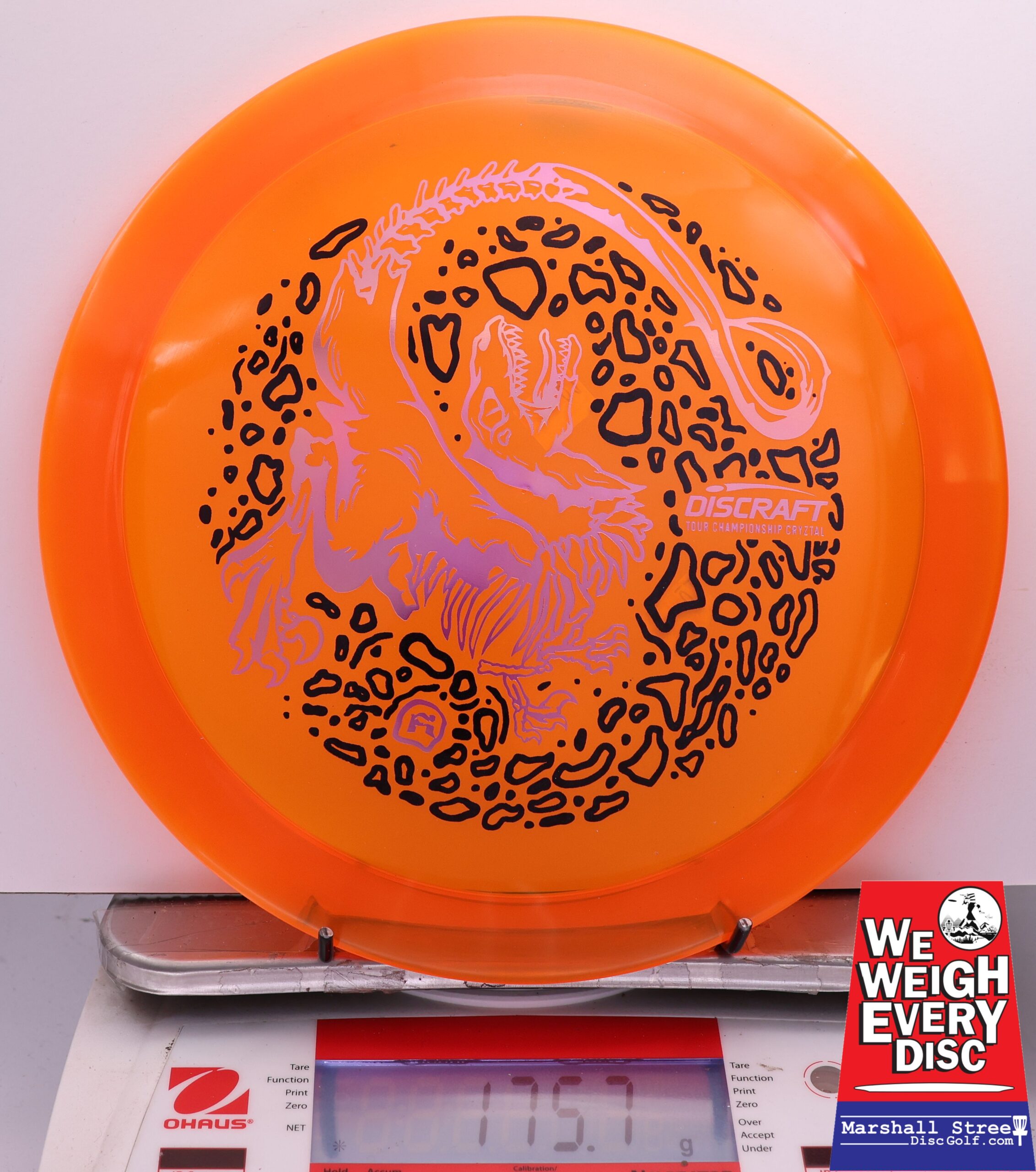 445781 CryZtal Raptor, Ricky Wysocki - 2025 Ledgestone Edition - #01 Orange, 176