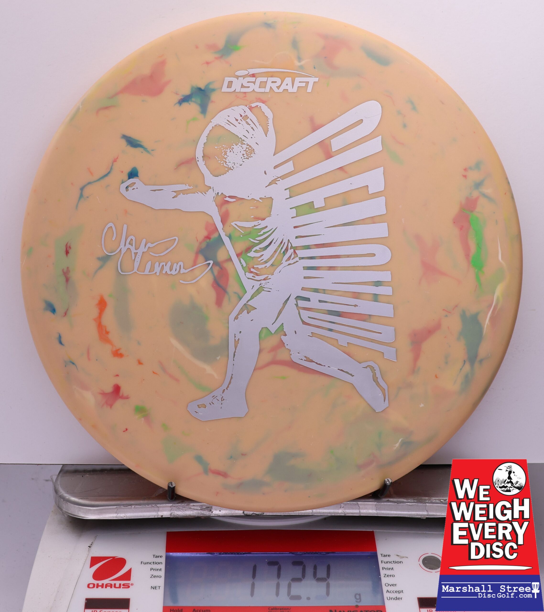 445810 Crazy Tuff Jawbreaker Zone OS, Chris Clemons - 2025 Ledgestone Edition - #04 Orange, 172