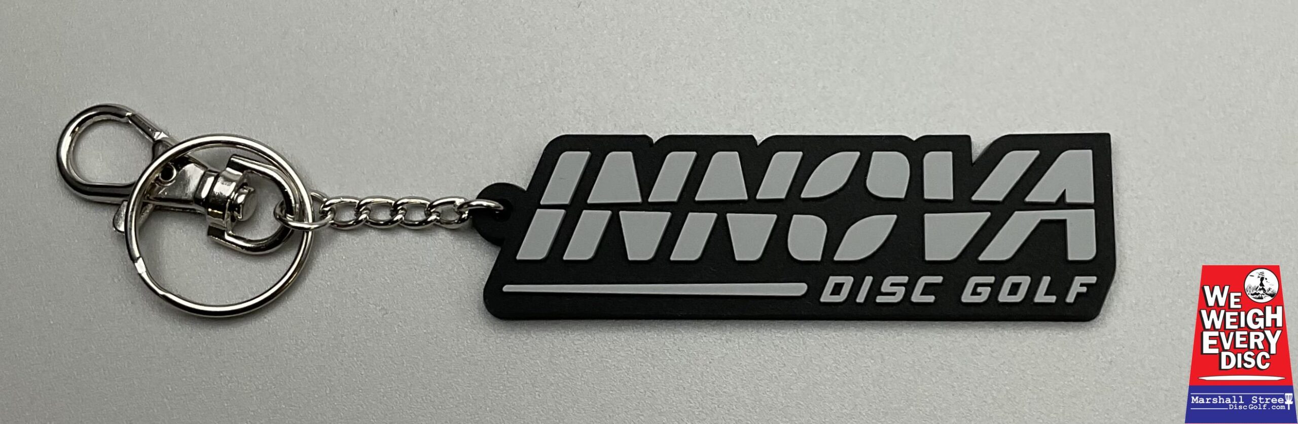445844 Innova Burst Logo Keychain - #01 GrayBlack, 17Grams