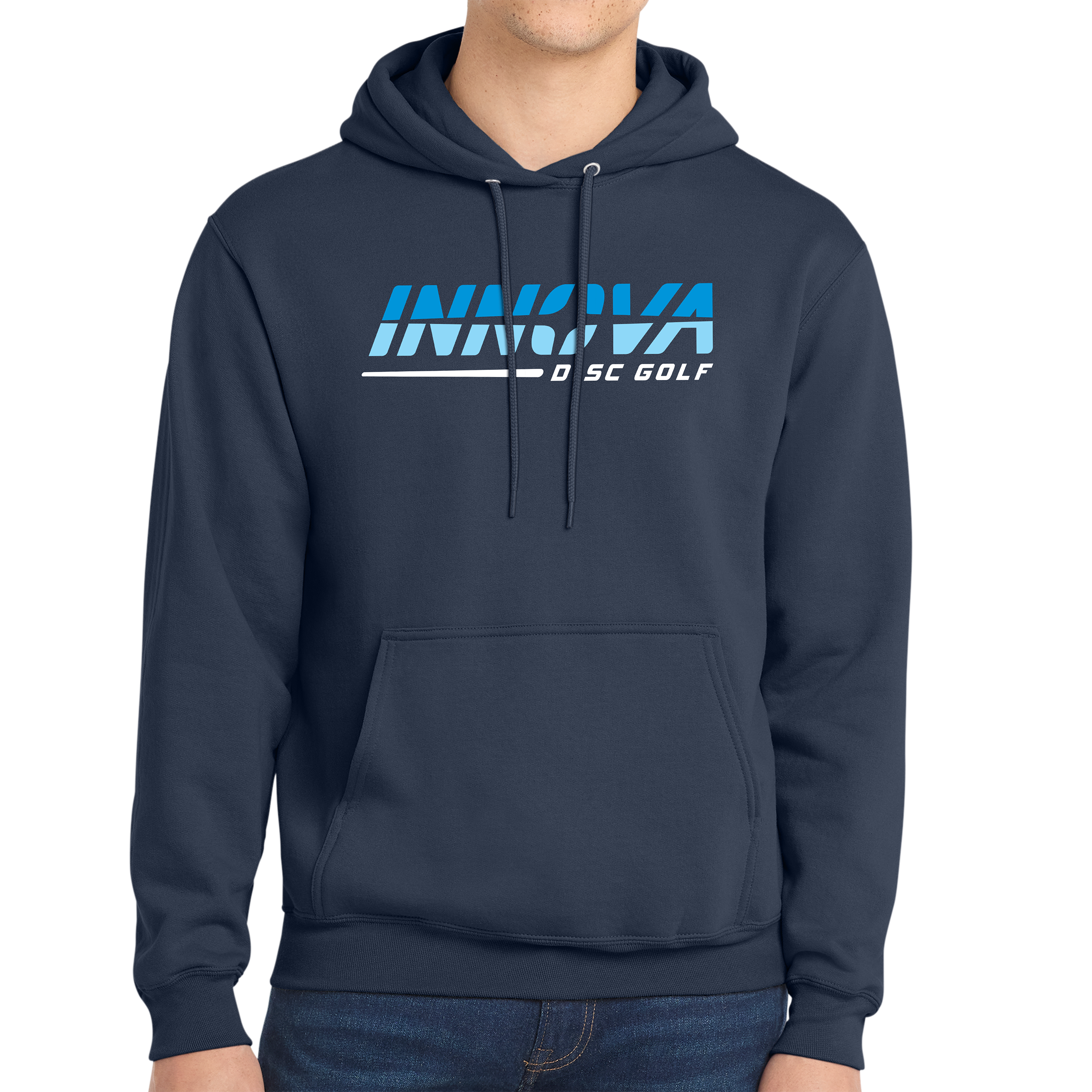 445962 Innova Big Burst Hoodie - Navy, XX-Large