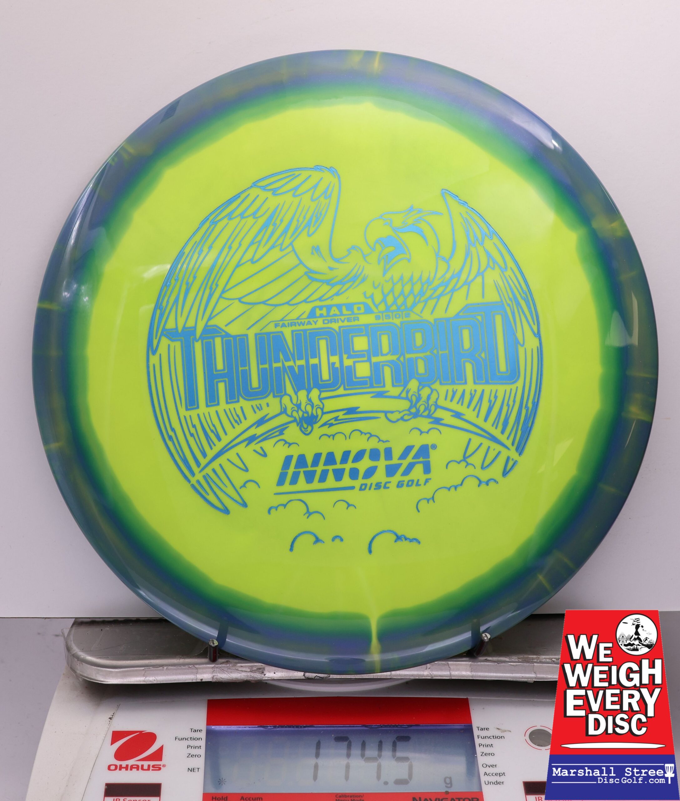 446215 Halo Star Thunderbird - #976 GrayBlue-Yellow, 175